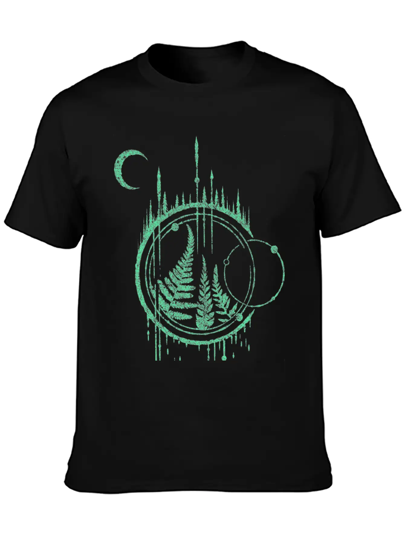 Ferns Arrows Timeless Short Sleeve Tee – Comfy And Minimalist Design