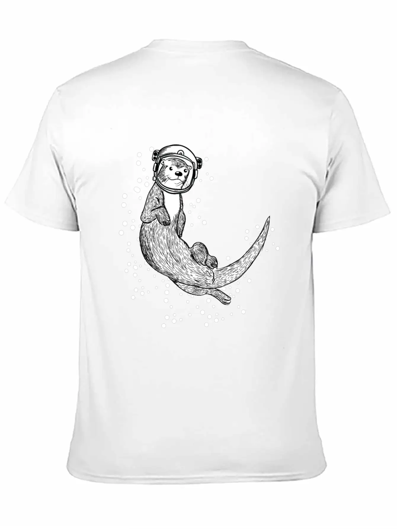 Ferret Rodent Animal Space Ironic Basic Graphic T-Shirt – Daily Comfort In Soft Cotton
