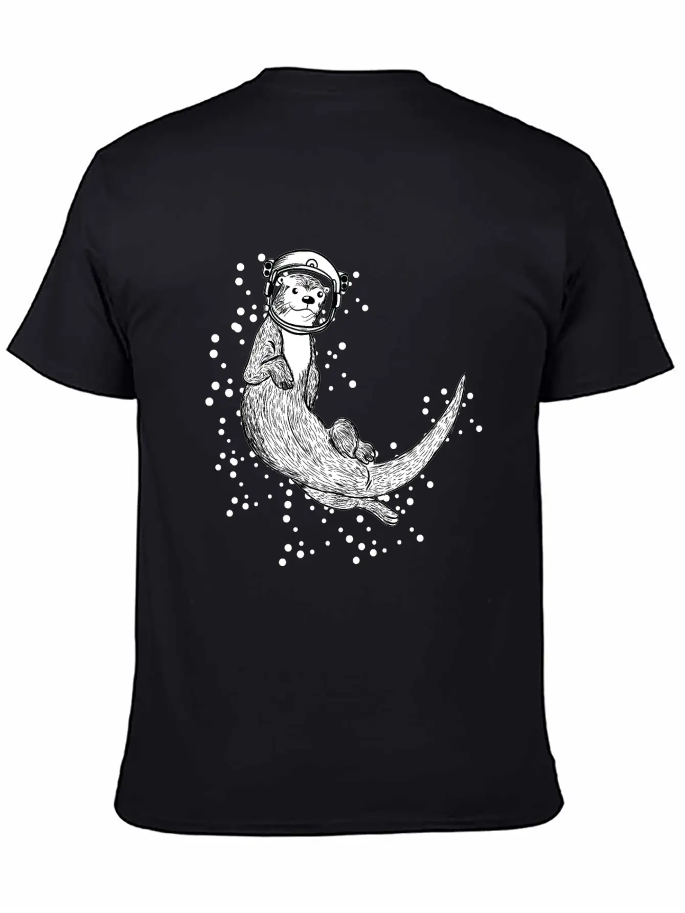 Ferret Rodent Animal Space Ironic Basic Graphic T-Shirt – Daily Comfort In Soft Cotton