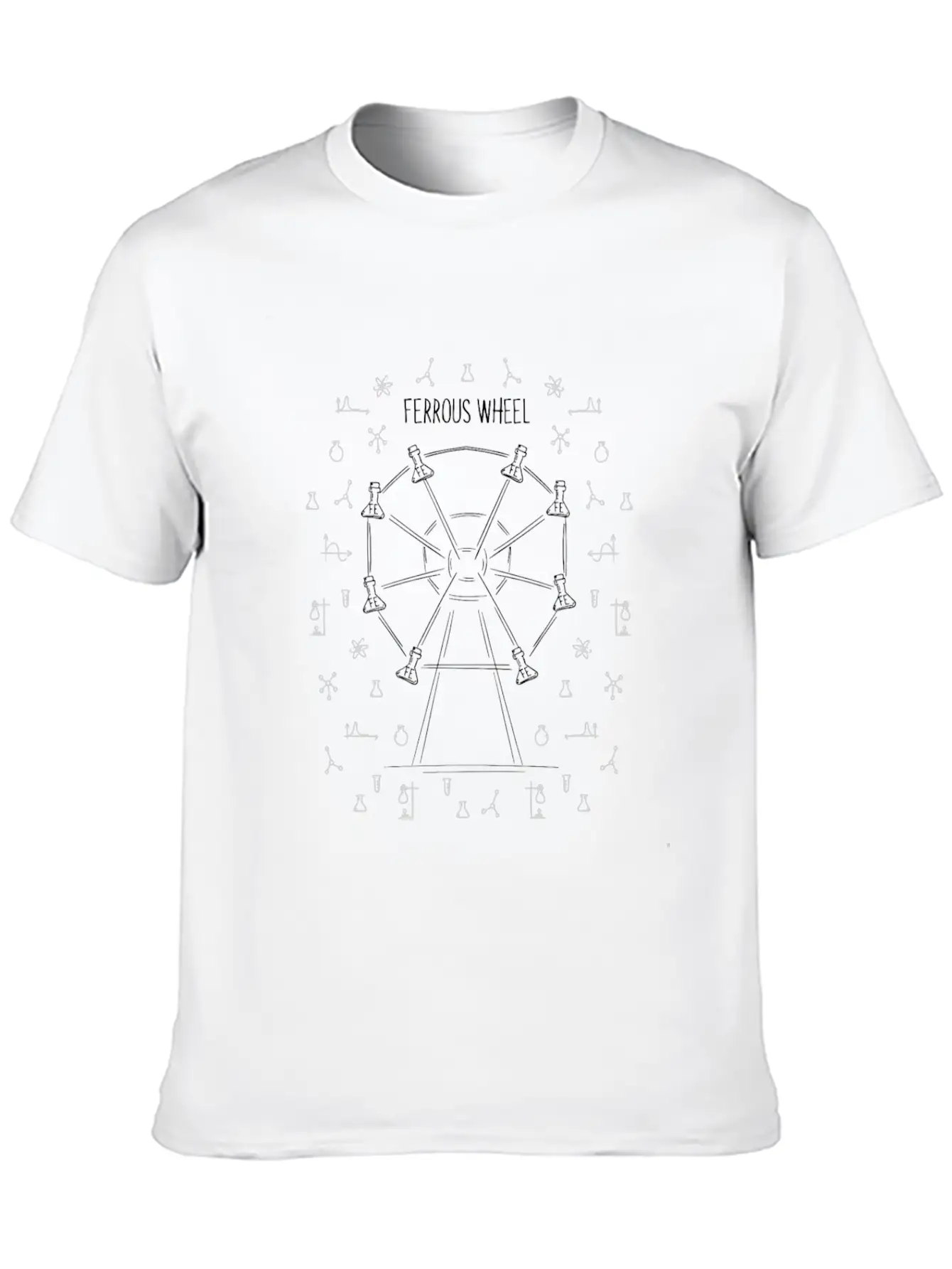 Ferrous Wheel. - V4 - Gift Timeless Short Sleeve Tee – Comfy And Minimalist Design