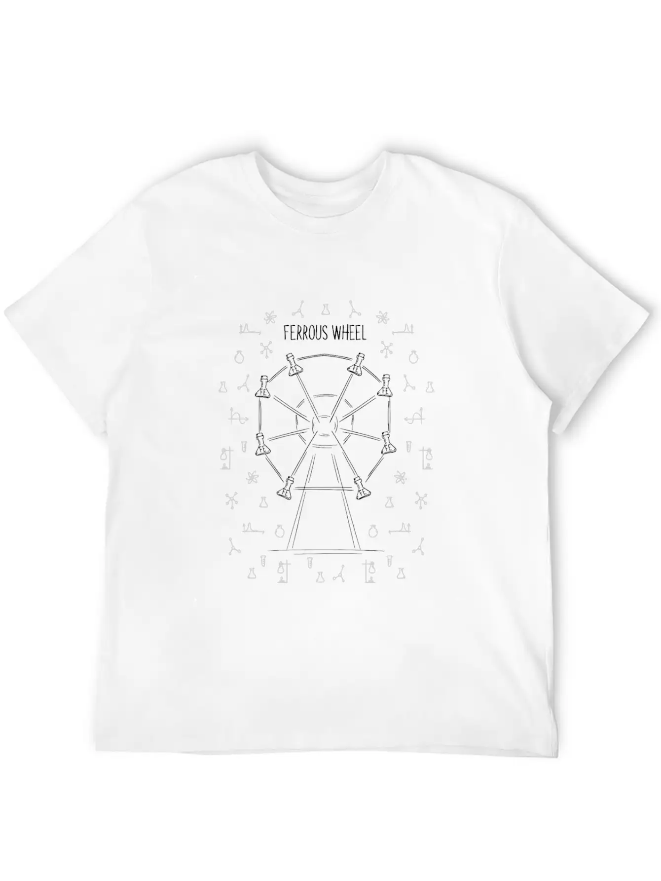 Ferrous Wheel. - V4 - Gift Timeless Short Sleeve Tee – Comfy And Minimalist Design