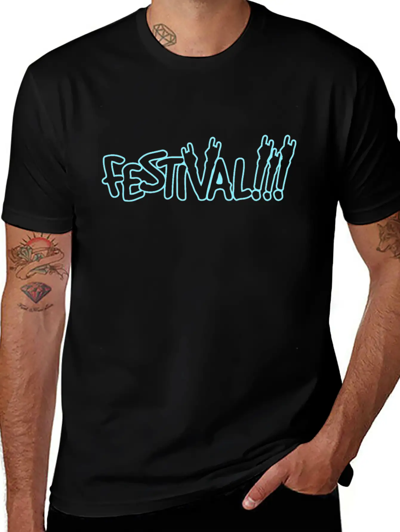 Festival Basic Graphic T-Shirt – Daily Comfort In Soft Cotton
