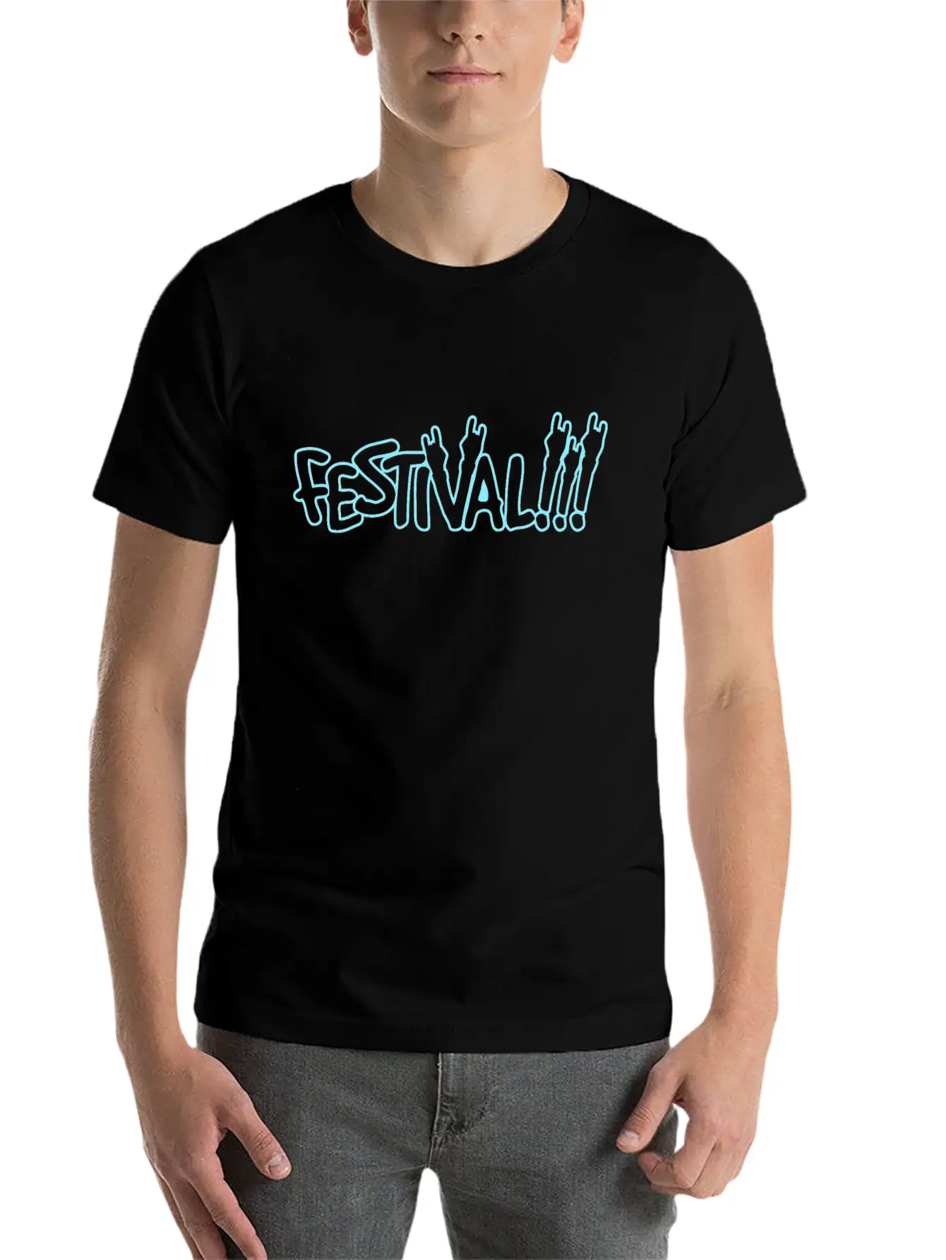 Festival Basic Graphic T-Shirt – Daily Comfort In Soft Cotton