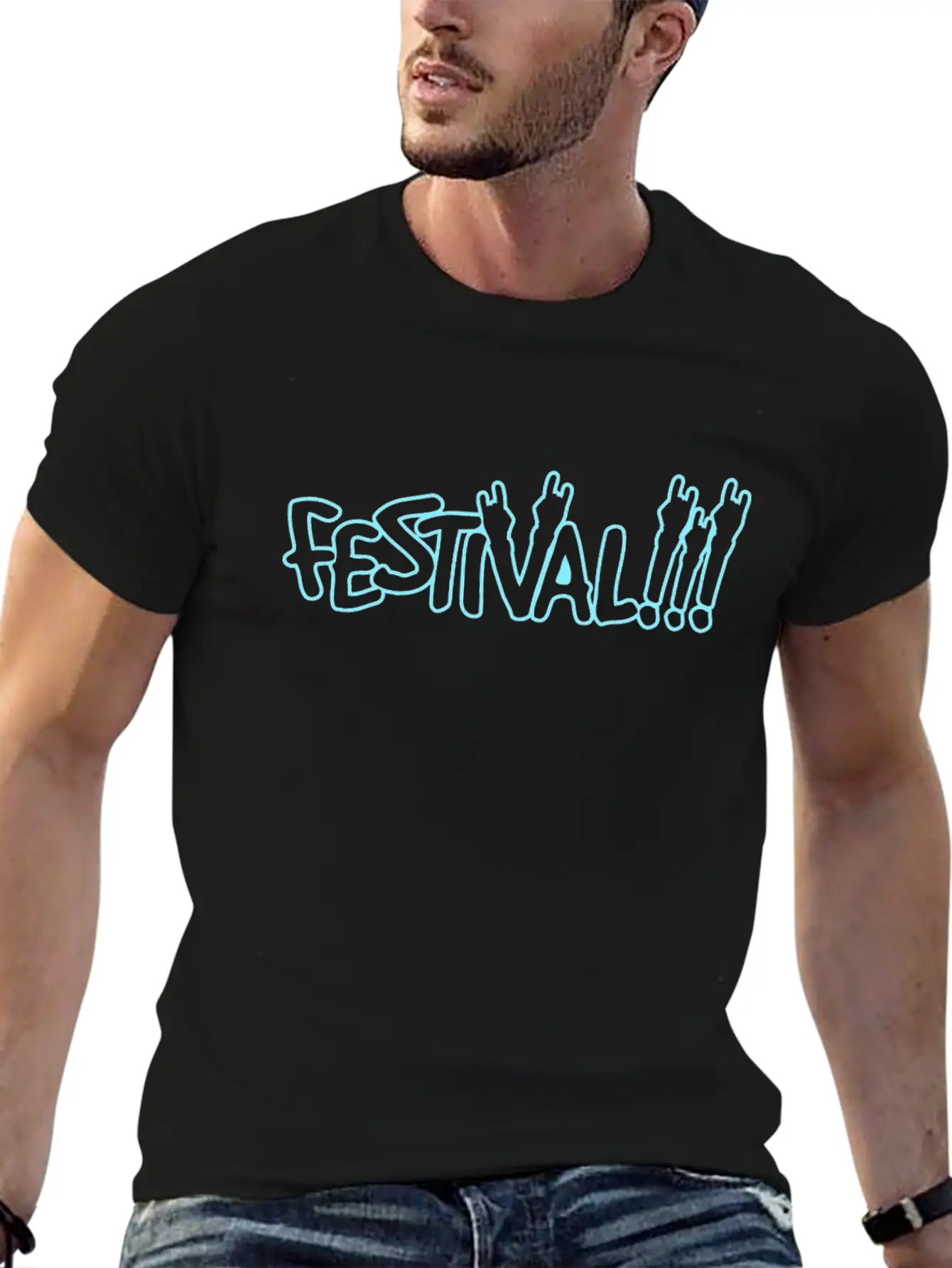 Festival Basic Graphic T-Shirt – Daily Comfort In Soft Cotton