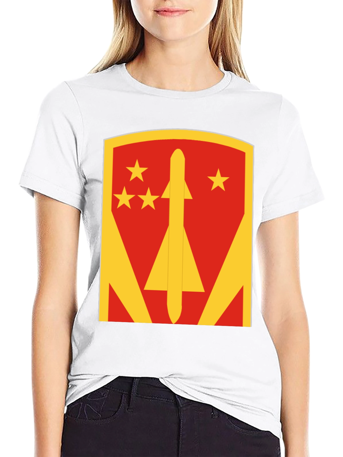 Missile Emblem Black T-Shirt