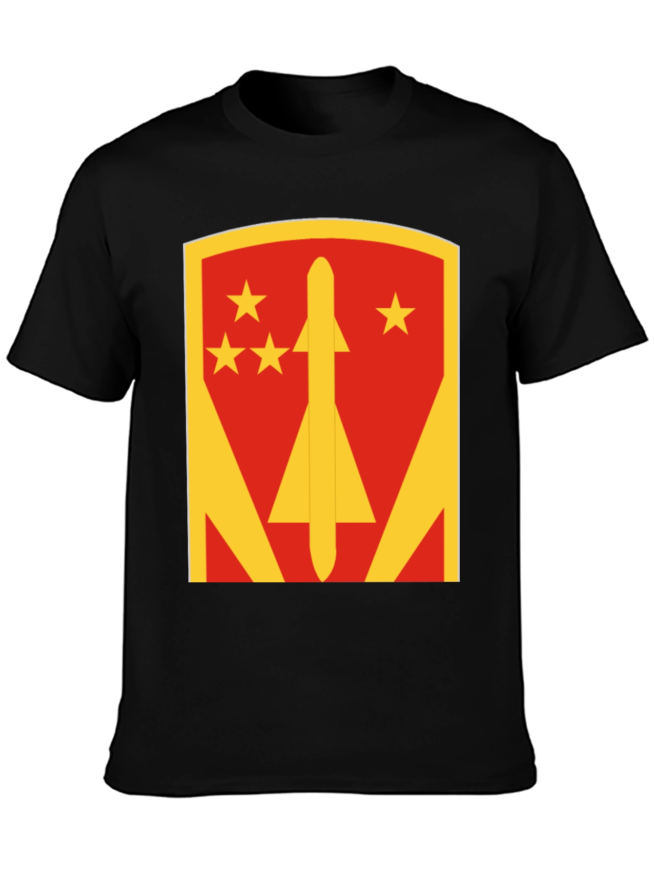 Missile Emblem Black T-Shirt