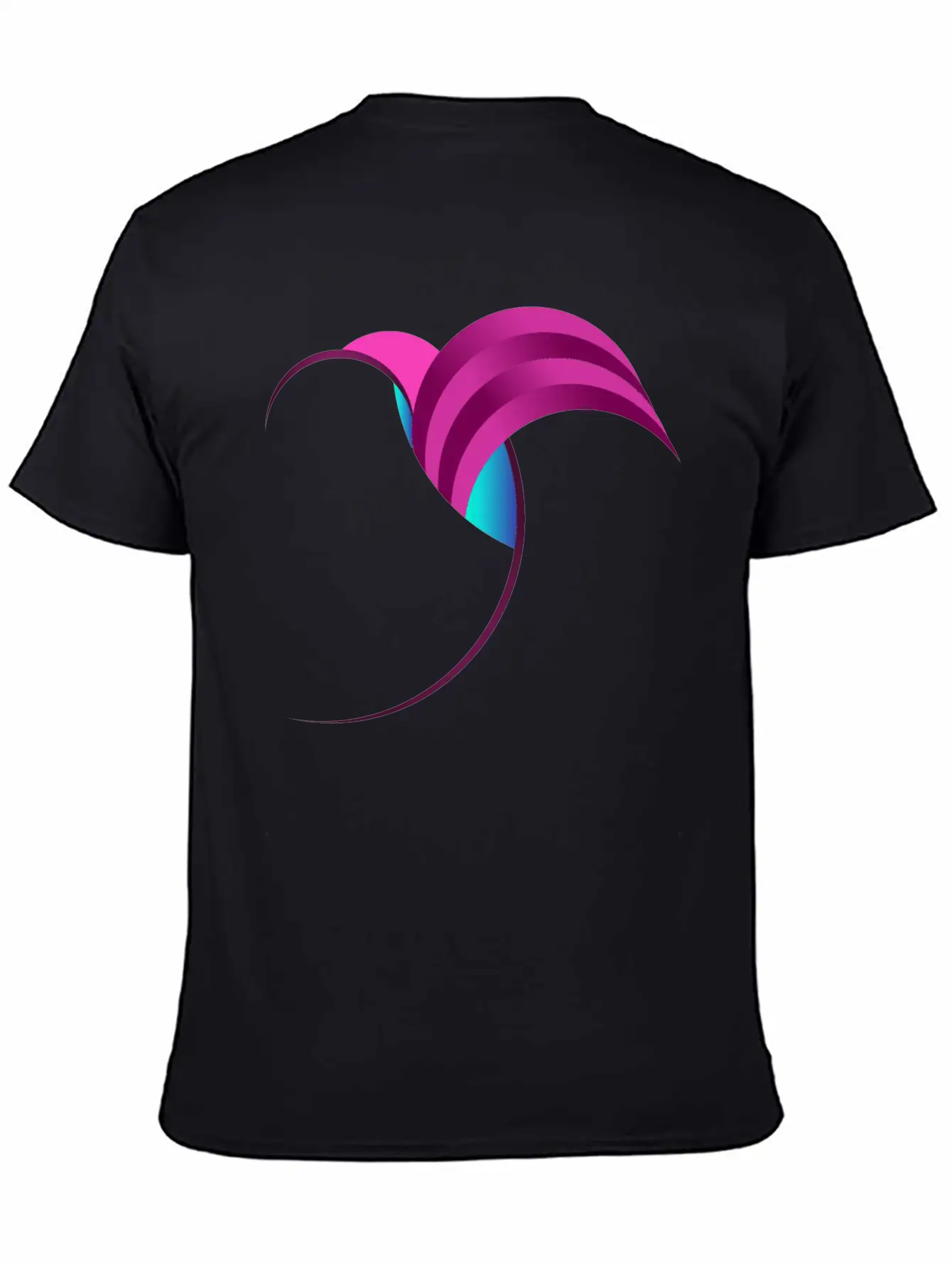 Fibonacci Bird Art Basic Graphic T-Shirt – Daily Comfort In Soft Cotton