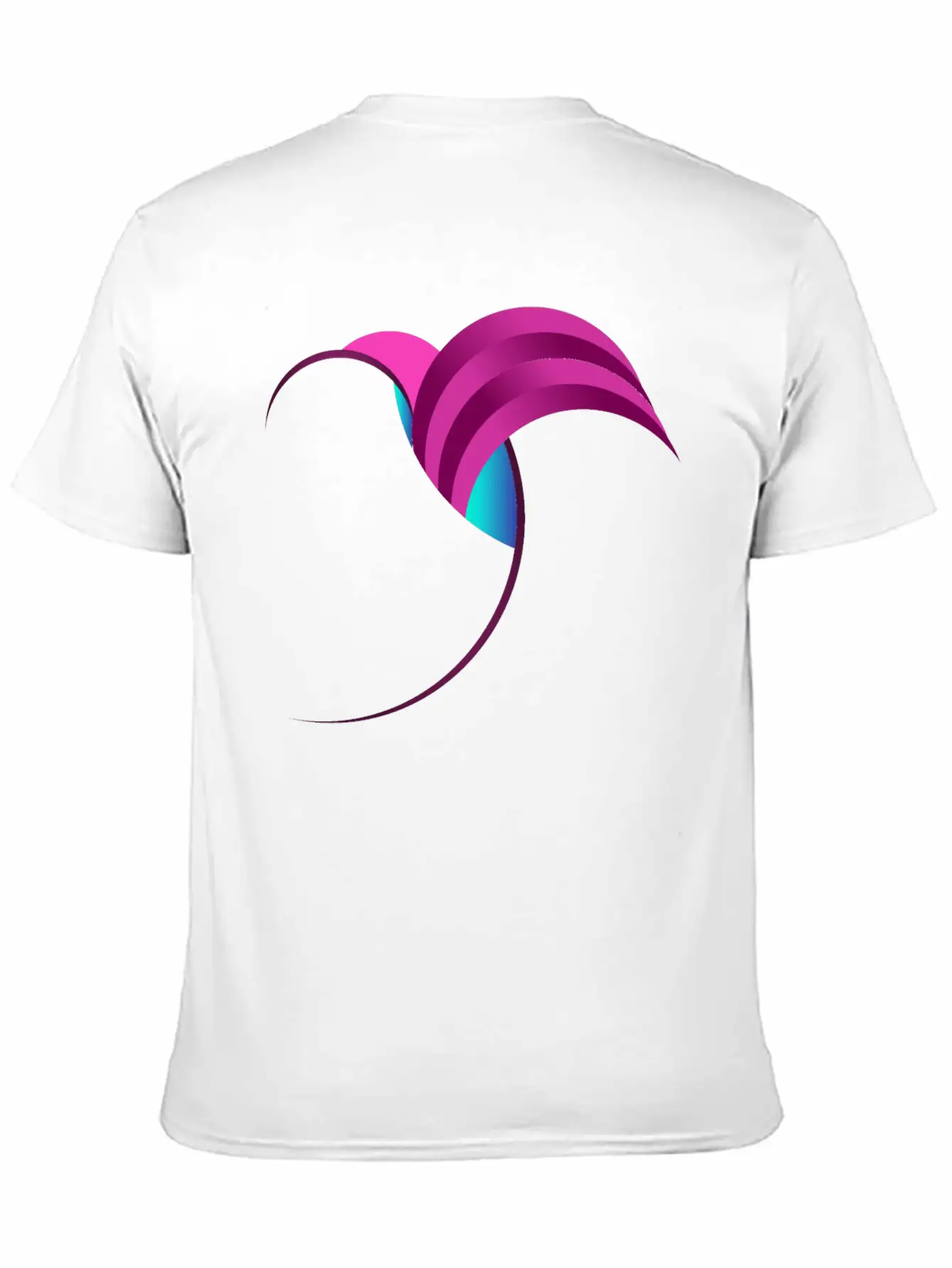 Fibonacci Bird Art Basic Graphic T-Shirt – Daily Comfort In Soft Cotton