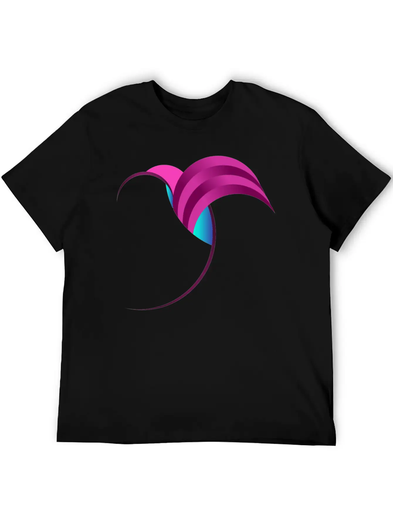 Fibonacci Bird Art Basic Graphic T-Shirt – Daily Comfort In Soft Cotton