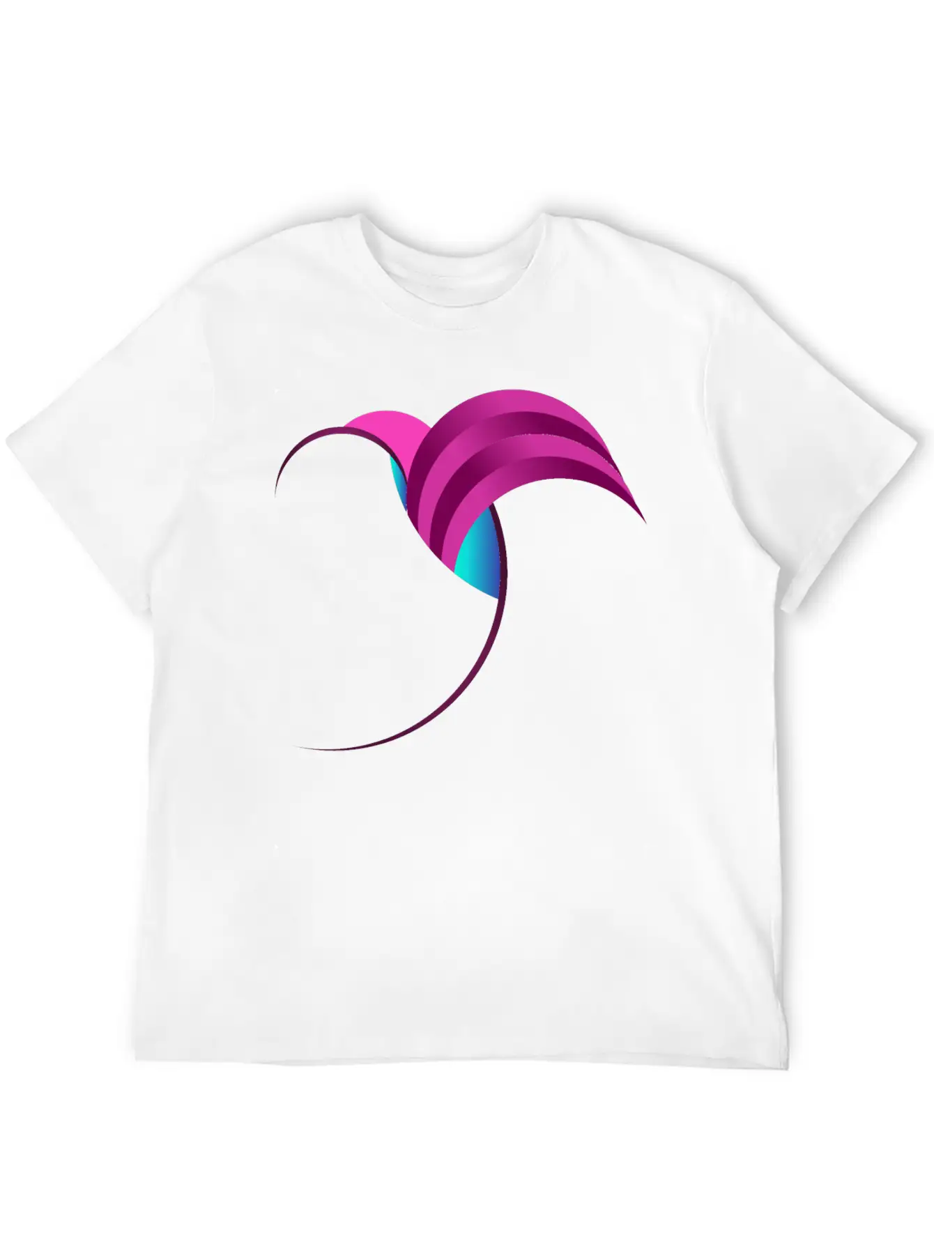 Fibonacci Bird Art Basic Graphic T-Shirt – Daily Comfort In Soft Cotton