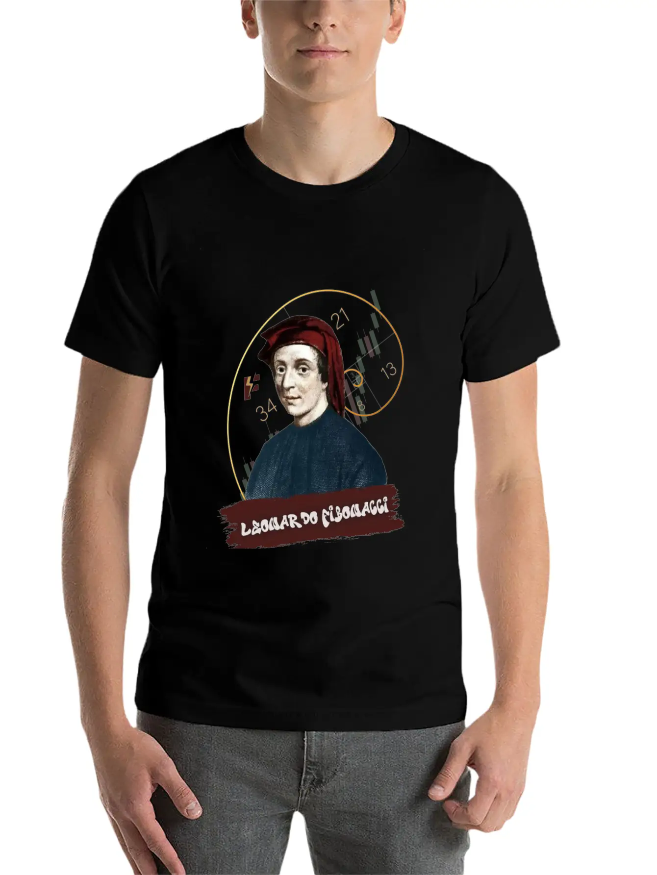Fibonnacci Stylish Everyday T-Shirt – Unisex Basic Cotton Tee