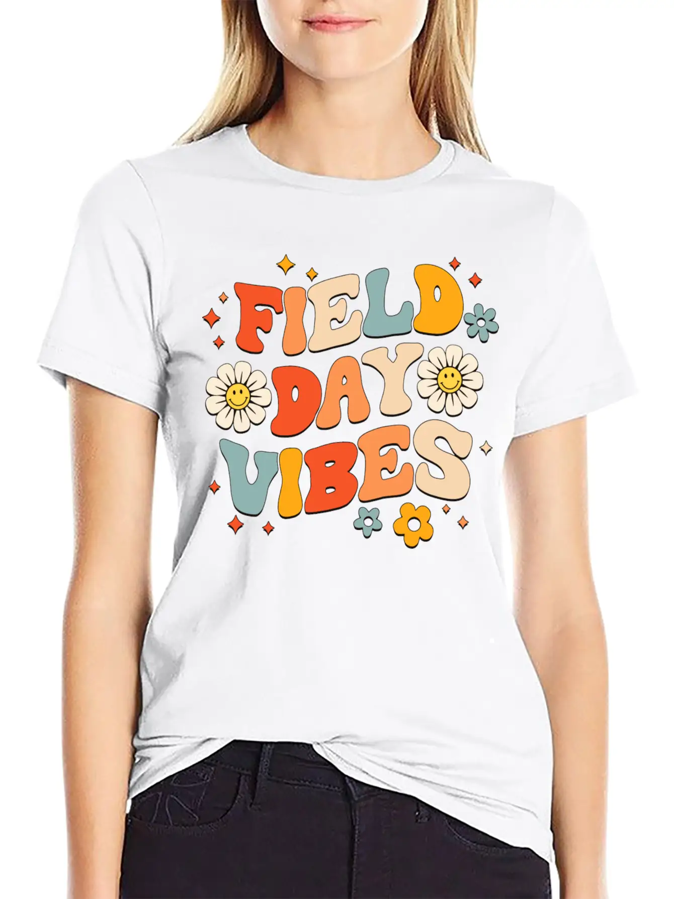 Field Day 2023 Funny Field Day Vibes Teacher Boy Basic Graphic T-Shirt – Daily Comfort In Soft Cotton