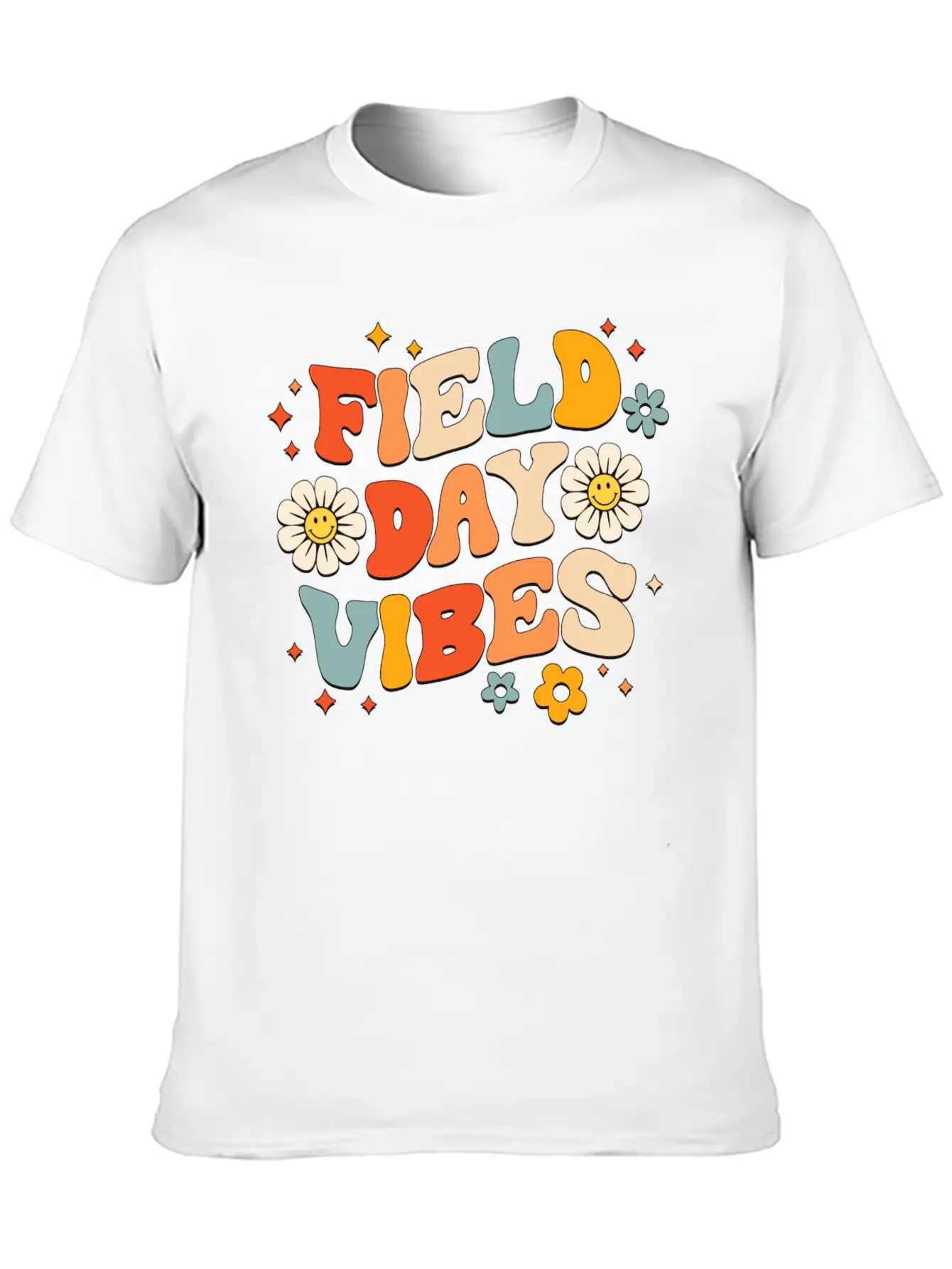 Field Day 2023 Funny Field Day Vibes Teacher Boy Basic Graphic T-Shirt – Daily Comfort In Soft Cotton