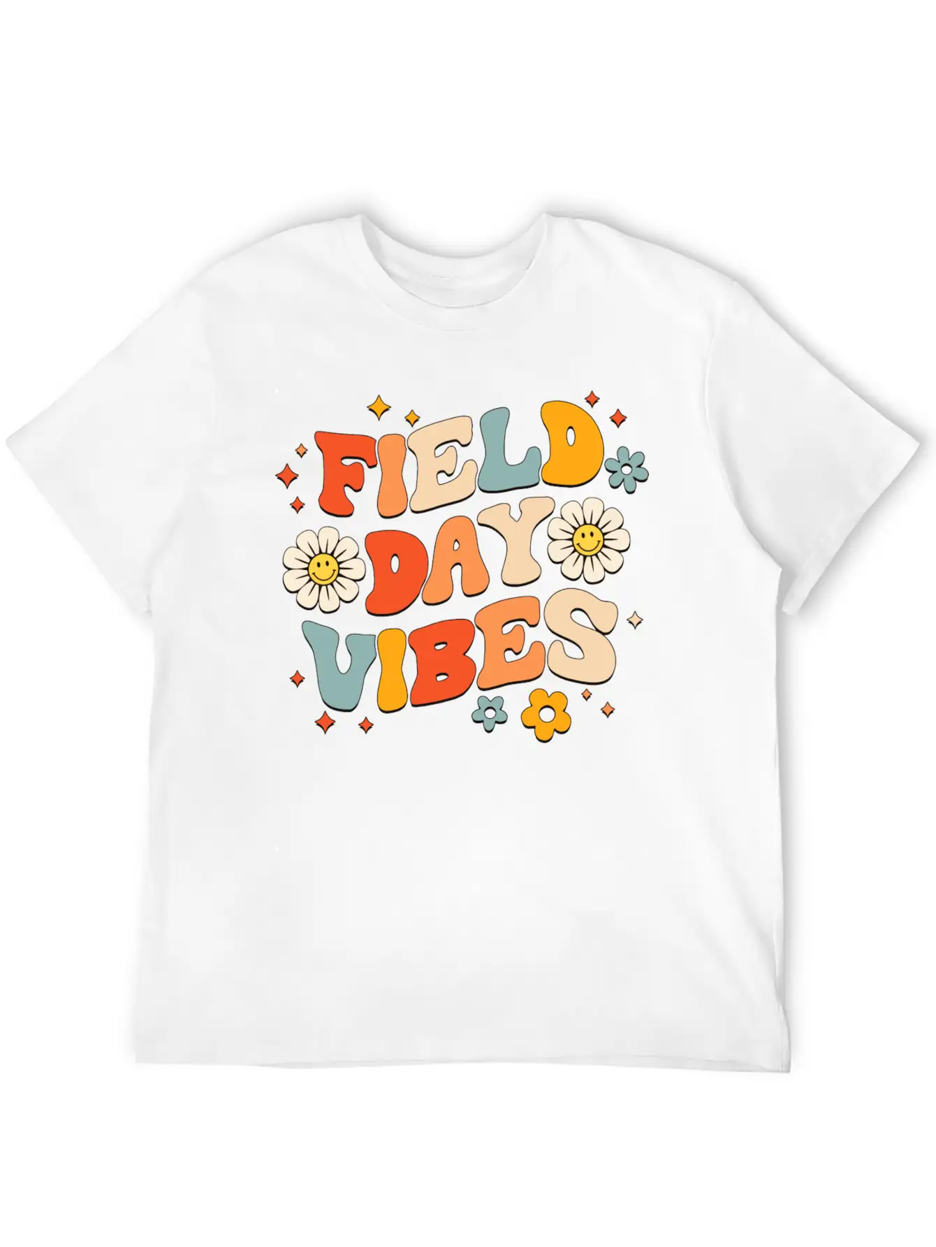 Field Day 2023 Funny Field Day Vibes Teacher Boy Basic Graphic T-Shirt – Daily Comfort In Soft Cotton
