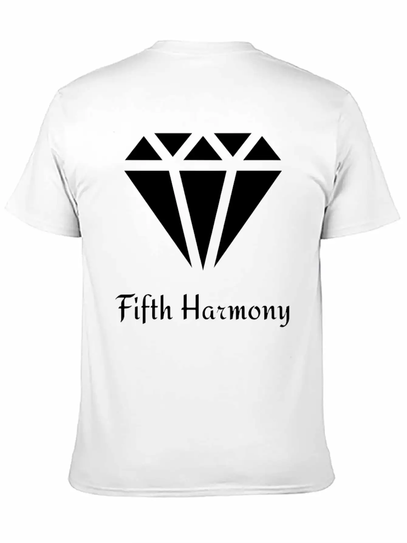 Fifth Harmony Diamond Unisex Short Sleeve Soft Cotton T-Shirt – Casual Everyday Wear