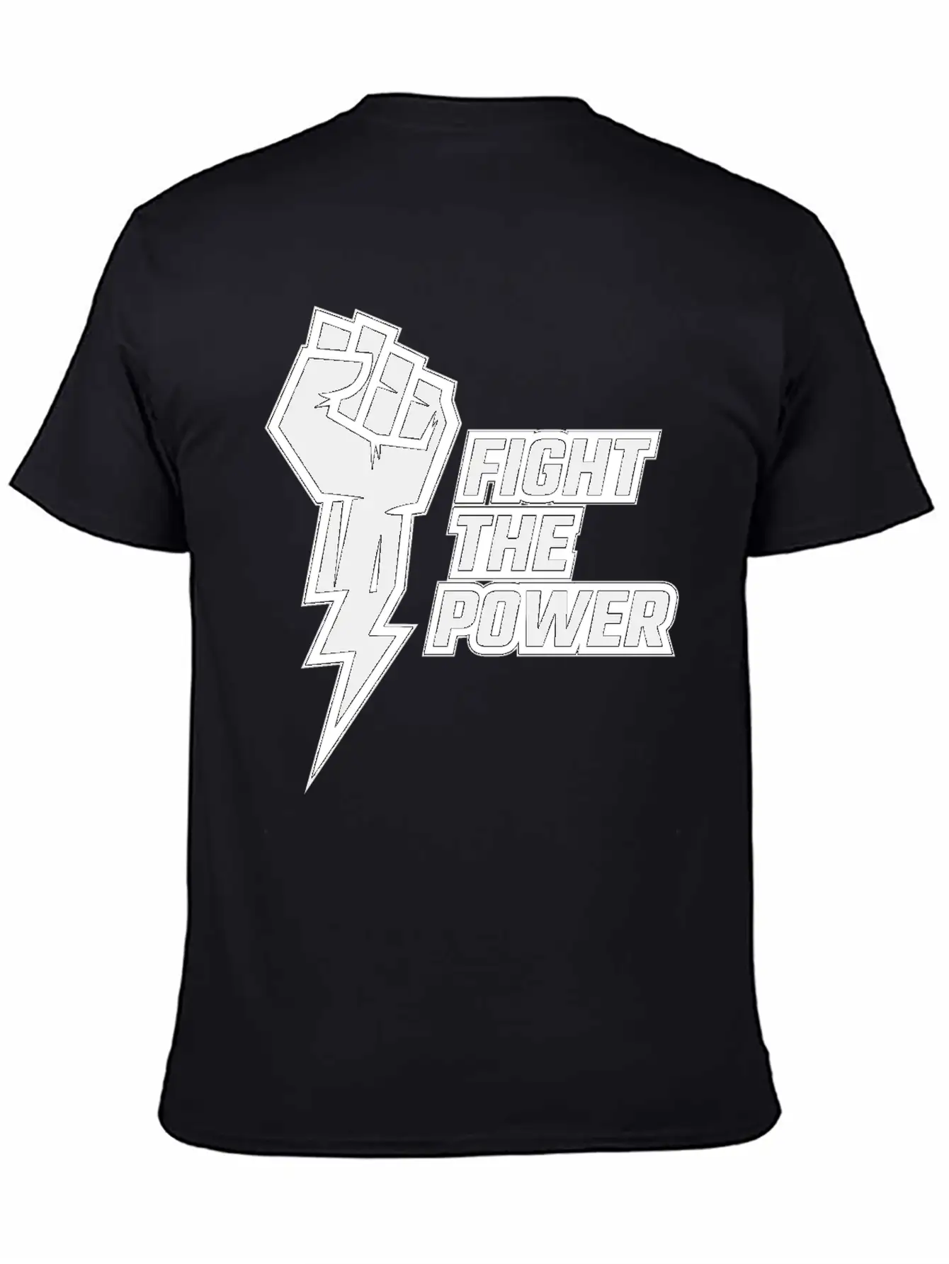 Fight The Power Unisex Casual T-Shirt – Clean Design For Daily Comfort