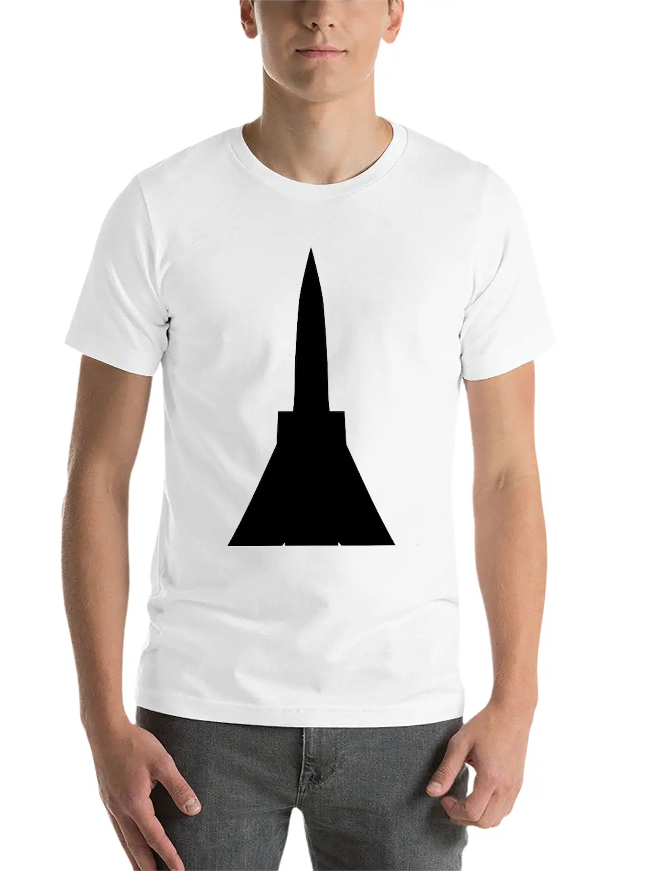 Fighter Jet Basic Graphic T-Shirt – Daily Comfort In Soft Cotton