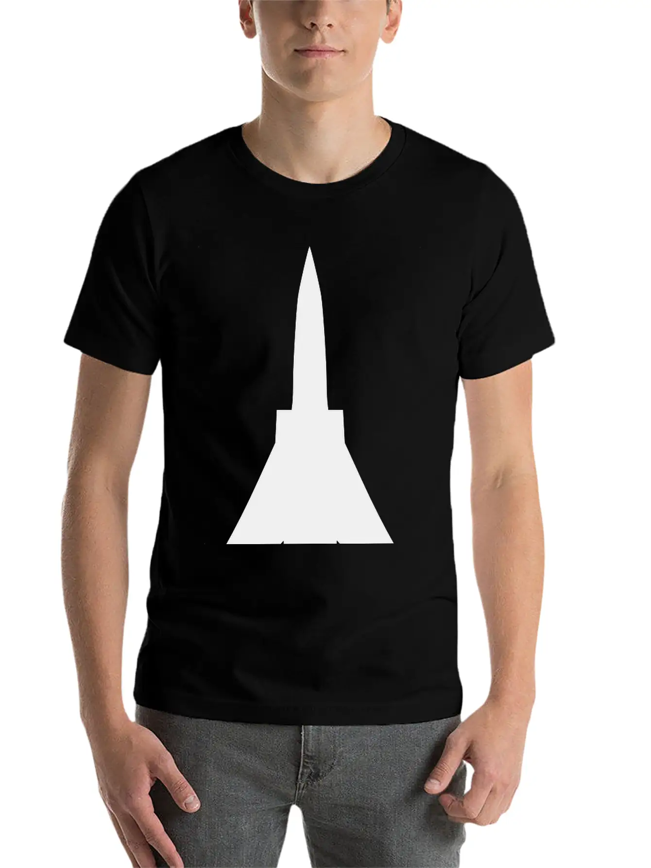 Fighter Jet Basic Graphic T-Shirt – Daily Comfort In Soft Cotton