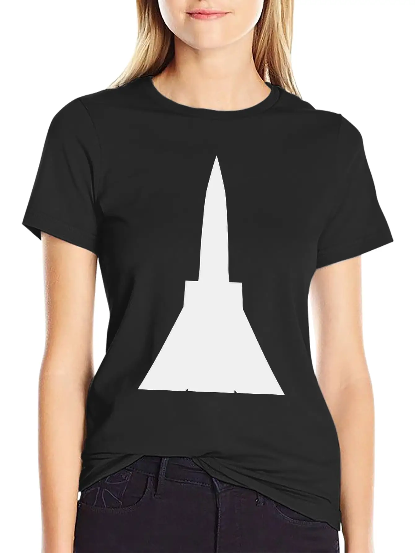 Fighter Jet Basic Graphic T-Shirt – Daily Comfort In Soft Cotton