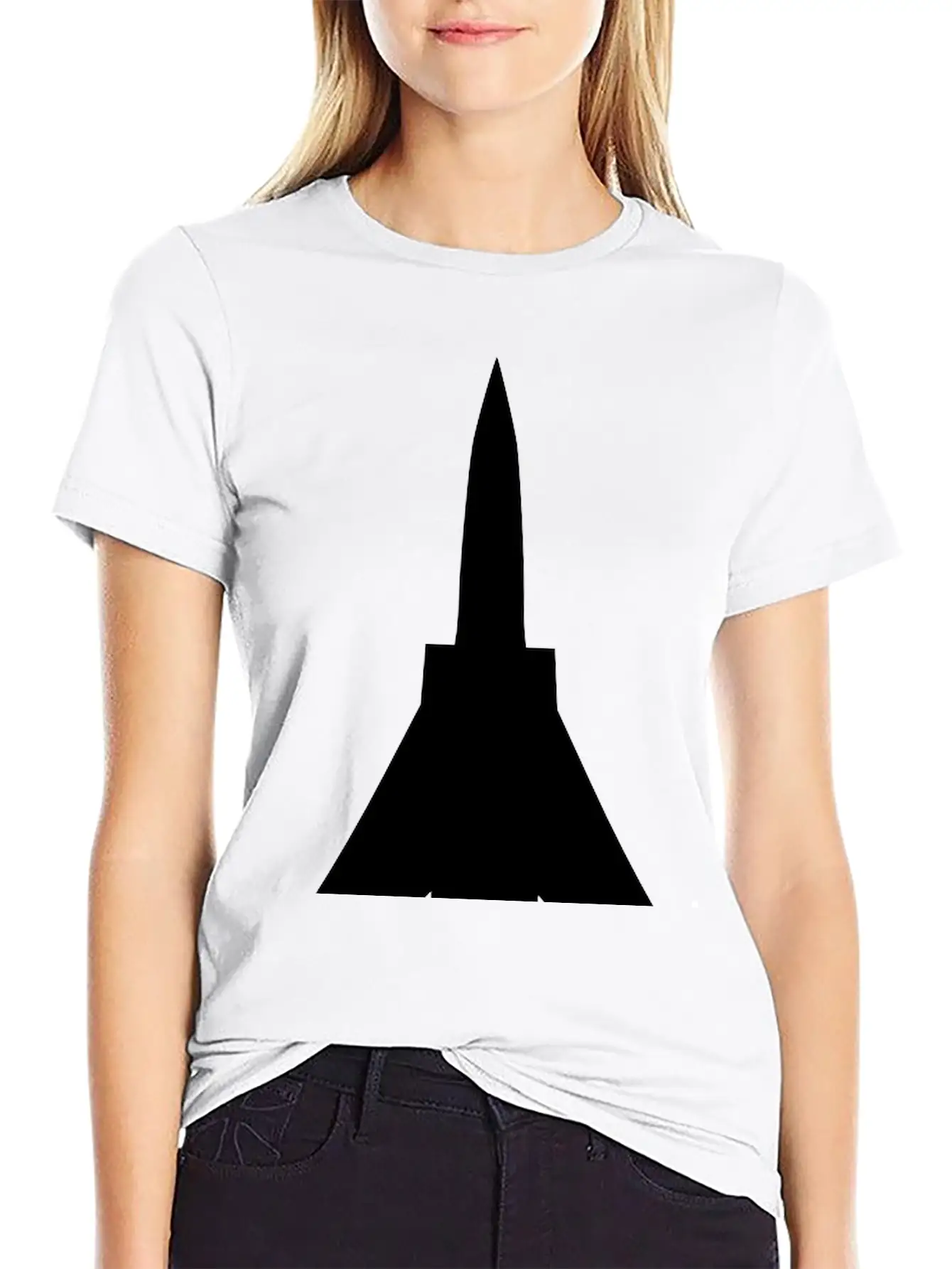 Fighter Jet Unisex Short Sleeve Soft Cotton T-Shirt – Casual Everyday Wear