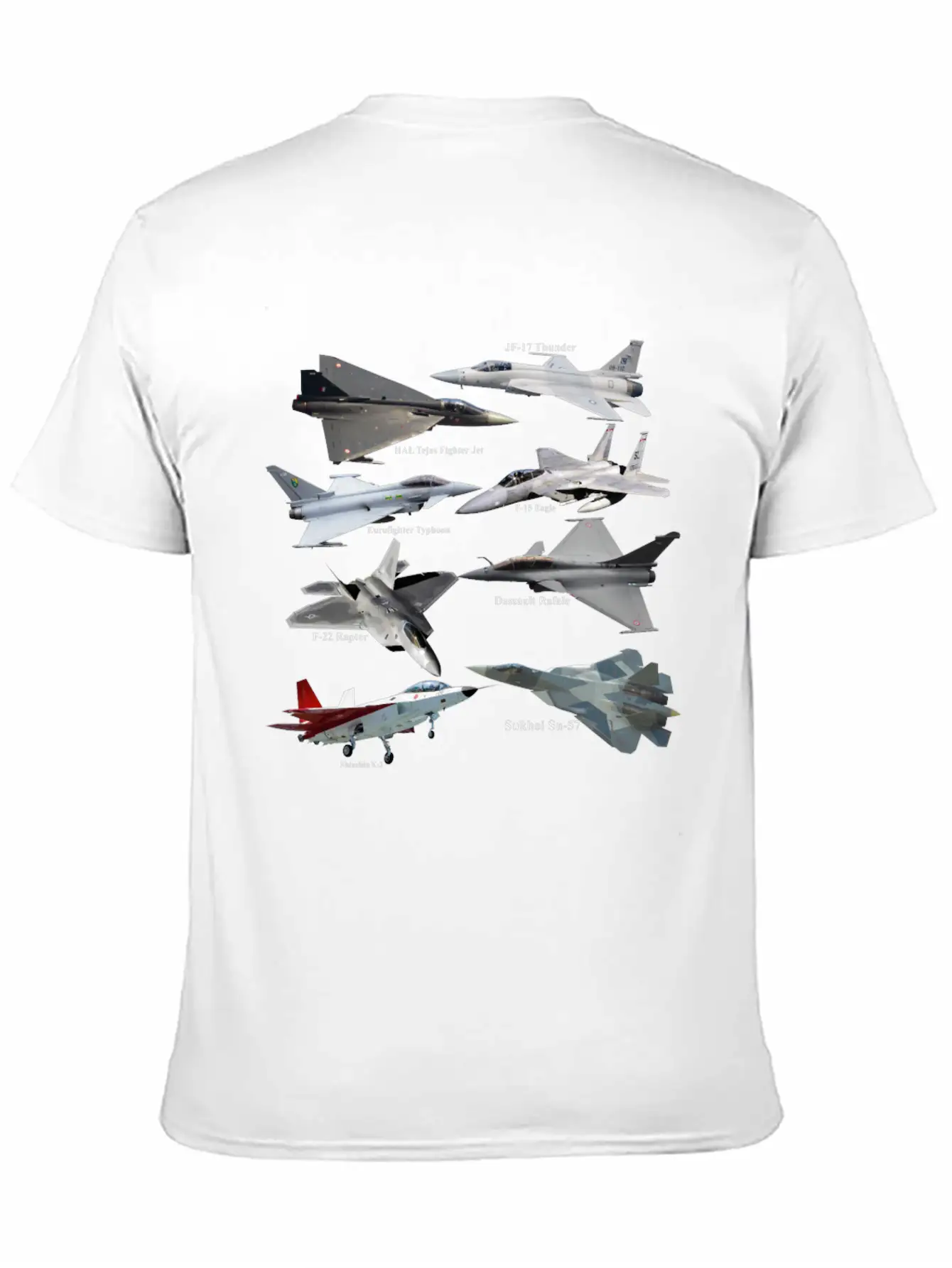Fighter Jets Of The World Military Aircraft PilotD Comfortable Minimalist Graphic Tee – Summer Style Essential