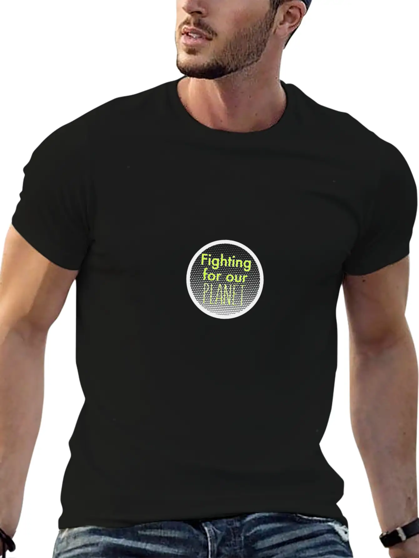 Fighting For Our Planet Stylish Everyday T-Shirt – Unisex Basic Cotton Tee