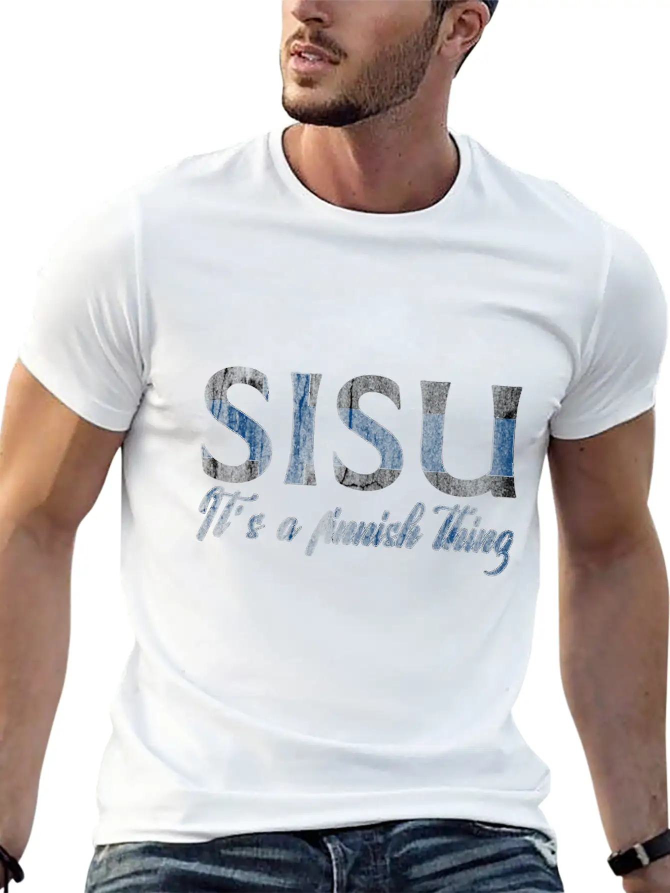 Finland Unisex Short Sleeve Soft Cotton T-Shirt – Casual Everyday Wear