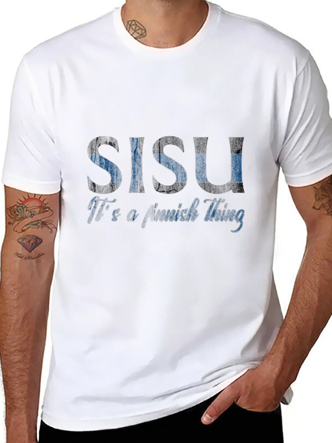 Finland Unisex Short Sleeve Soft Cotton T-Shirt – Casual Everyday Wear