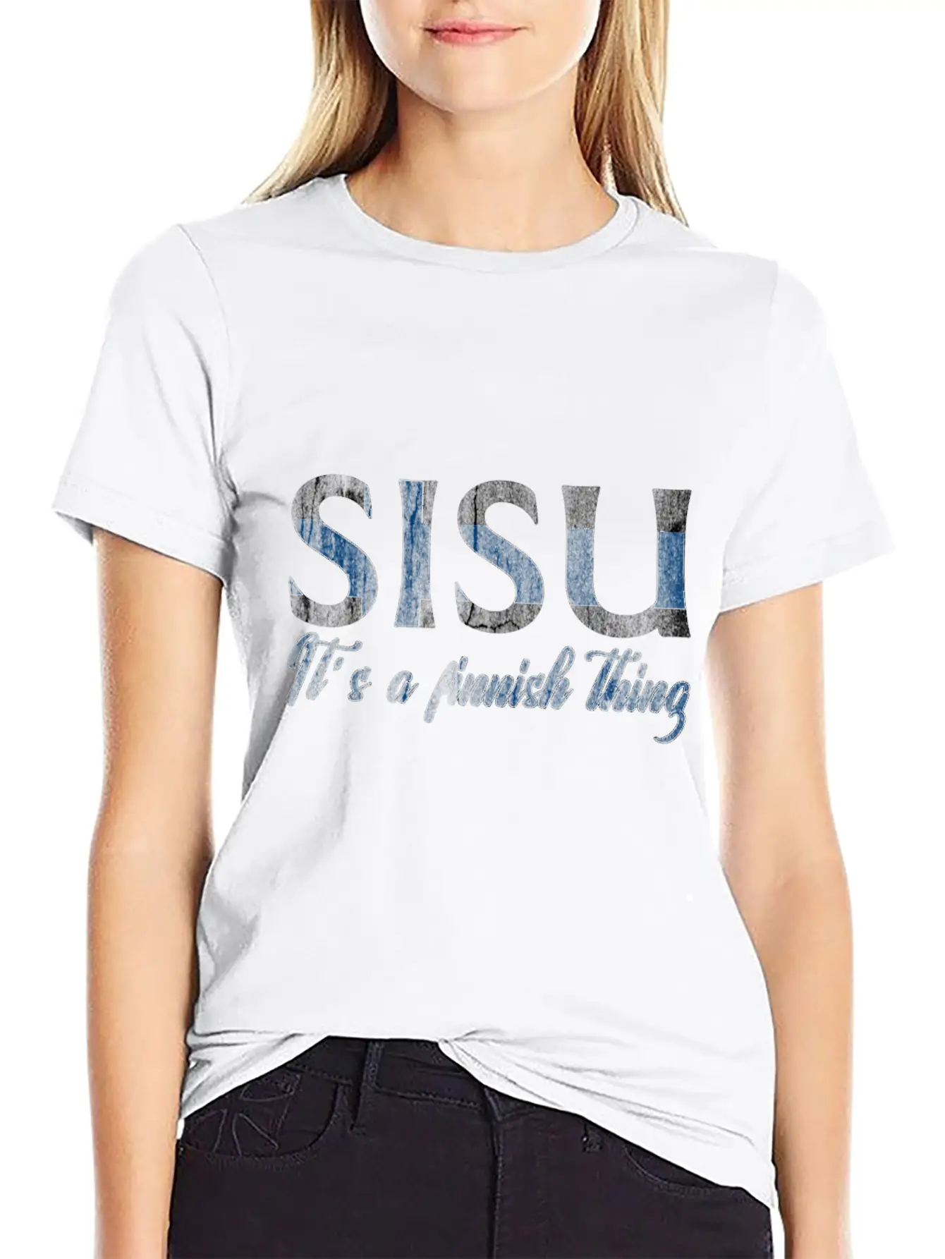 Finland Unisex Short Sleeve Soft Cotton T-Shirt – Casual Everyday Wear