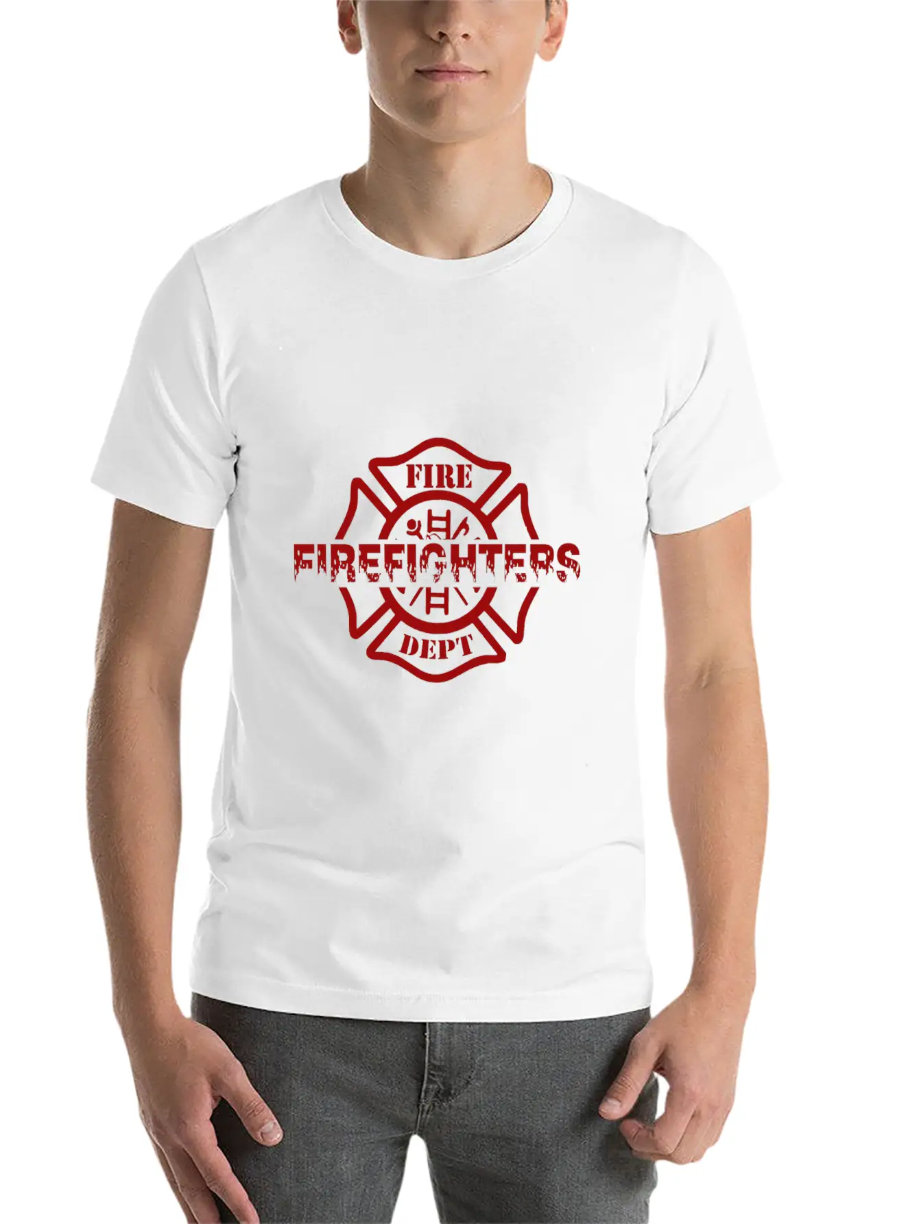 Fire Department Timeless Short Sleeve Tee – Comfy And Minimalist Design