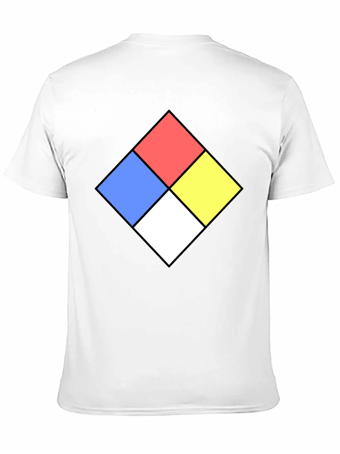 Fire Diamond Unisex Short Sleeve Soft Cotton T-Shirt – Casual Everyday Wear