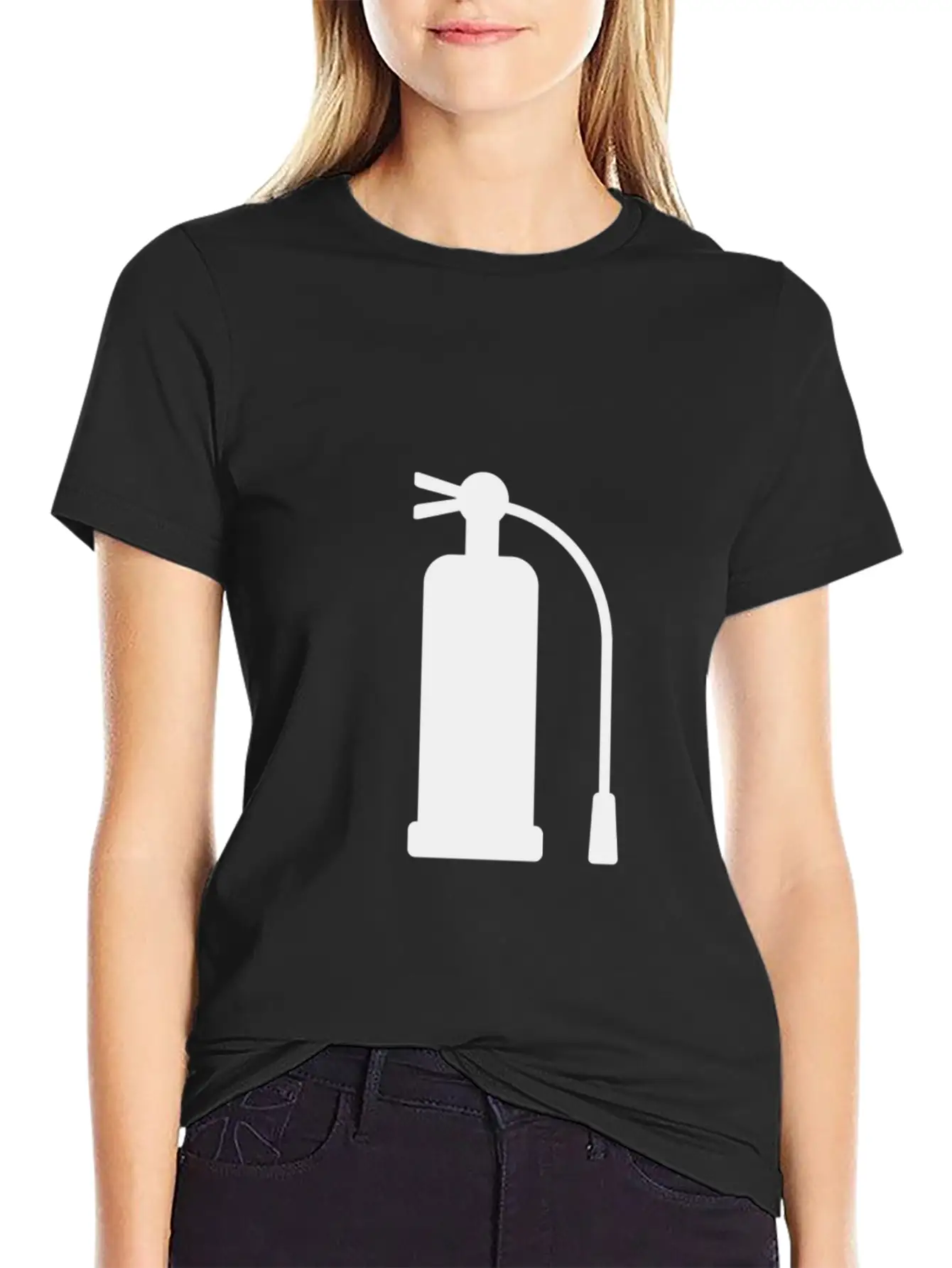 Fire Extinguisher Stylish Everyday T-Shirt – Unisex Basic Cotton Tee