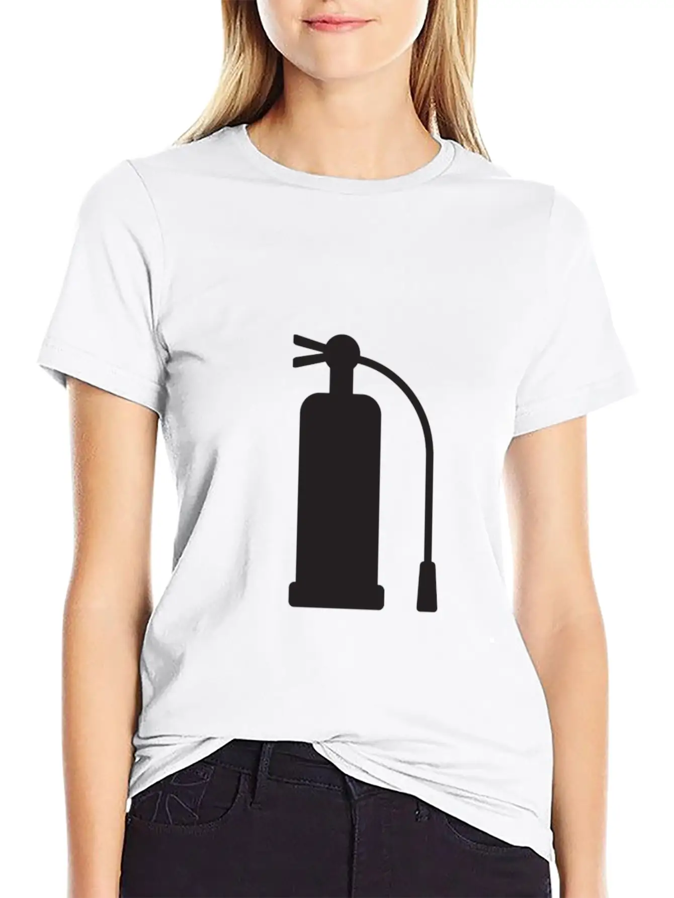 Fire Extinguisher Stylish Everyday T-Shirt – Unisex Basic Cotton Tee