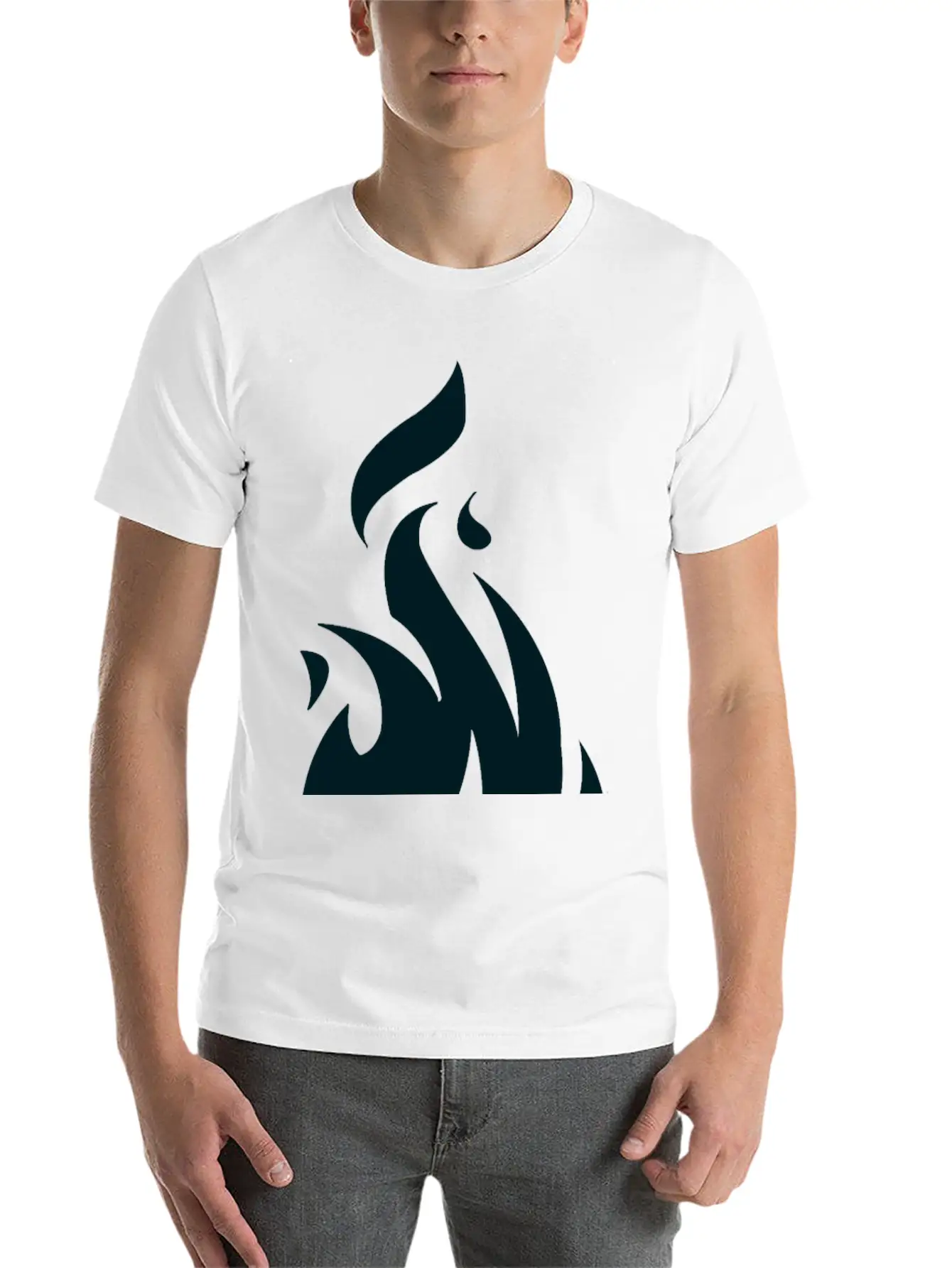 Fire, Spark, Anger, Enthusiasm, Passion, Confidenc Unisex Short Sleeve Soft Cotton T-Shirt – Casual Everyday Wear