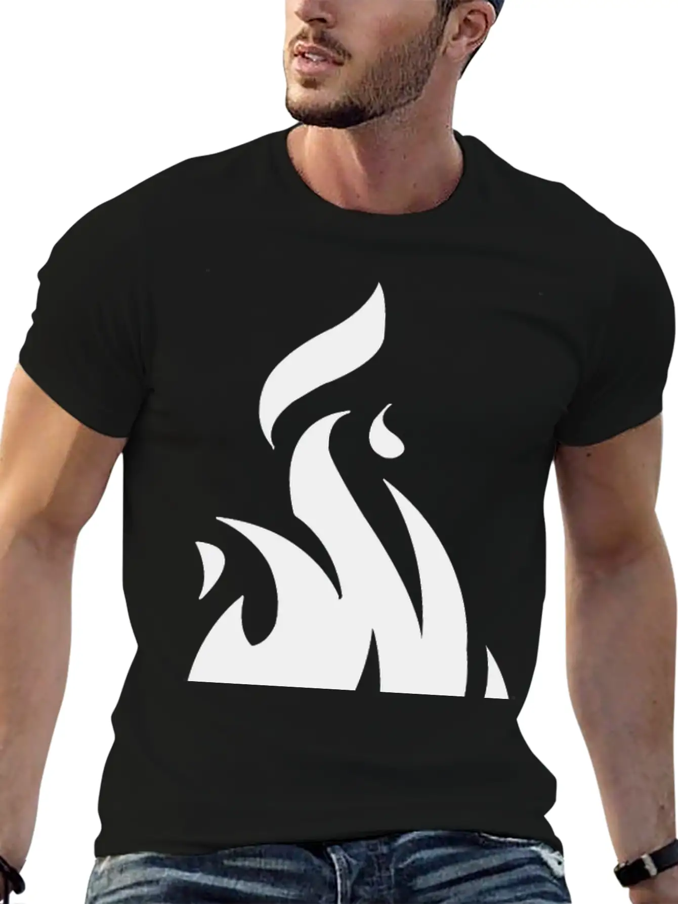 Fire, Spark, Anger, Enthusiasm, Passion, Confidenc Unisex Short Sleeve Soft Cotton T-Shirt – Casual Everyday Wear