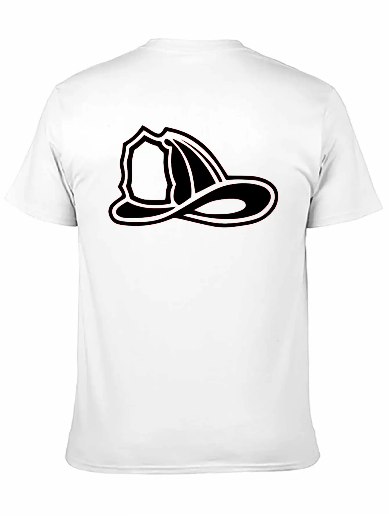 Firefighter's Helmet Stylish Everyday T-Shirt – Unisex Basic Cotton Tee