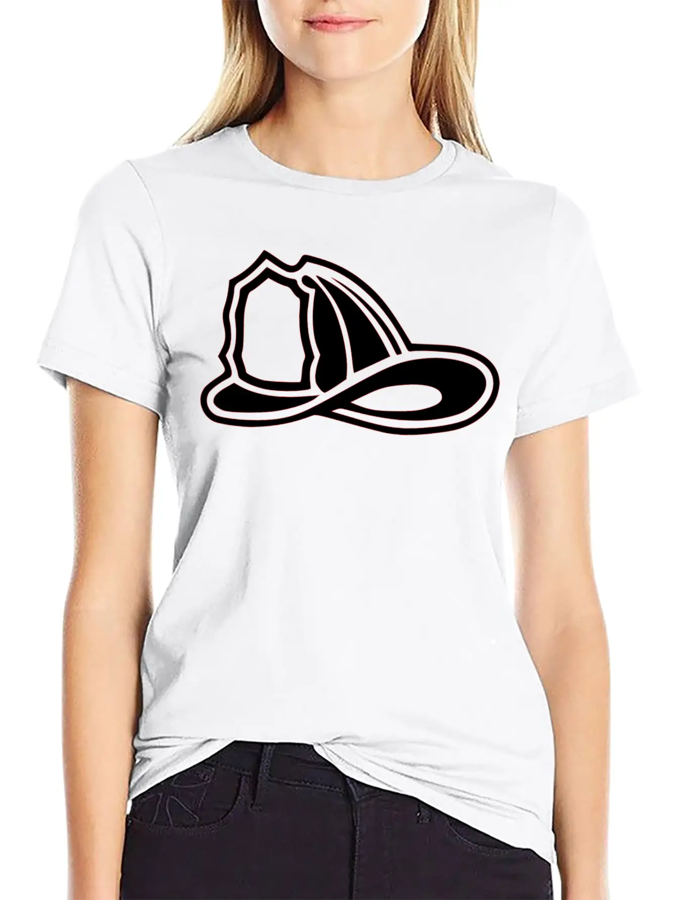 Firefighter's Helmet Stylish Everyday T-Shirt – Unisex Basic Cotton Tee