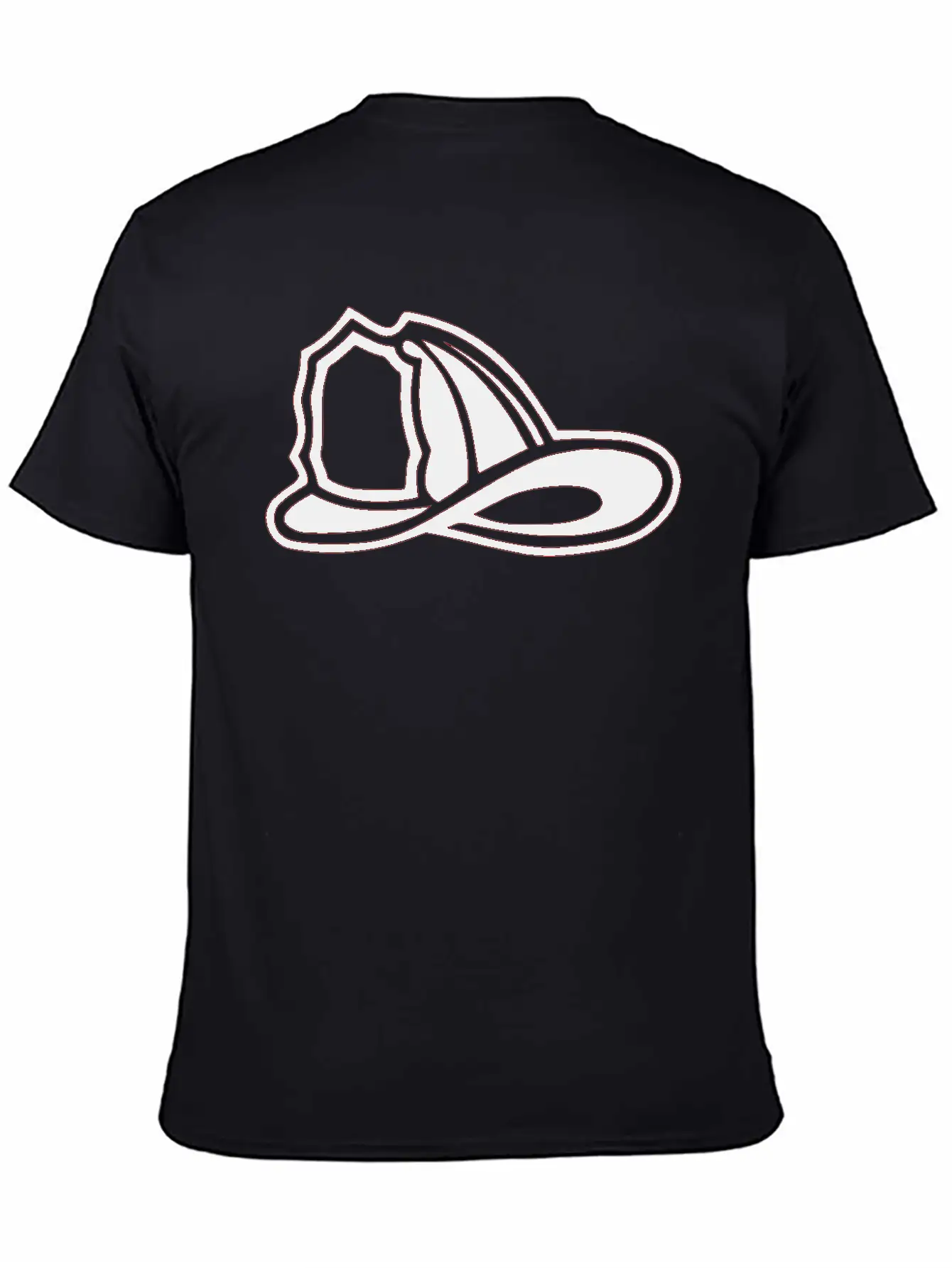 Firefighter's Helmet Stylish Everyday T-Shirt – Unisex Basic Cotton Tee