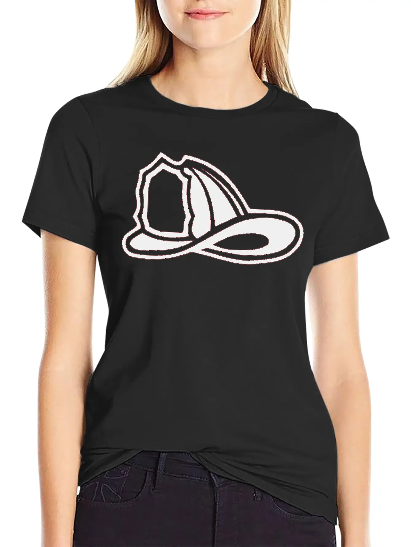 Firefighter's Helmet Stylish Everyday T-Shirt – Unisex Basic Cotton Tee