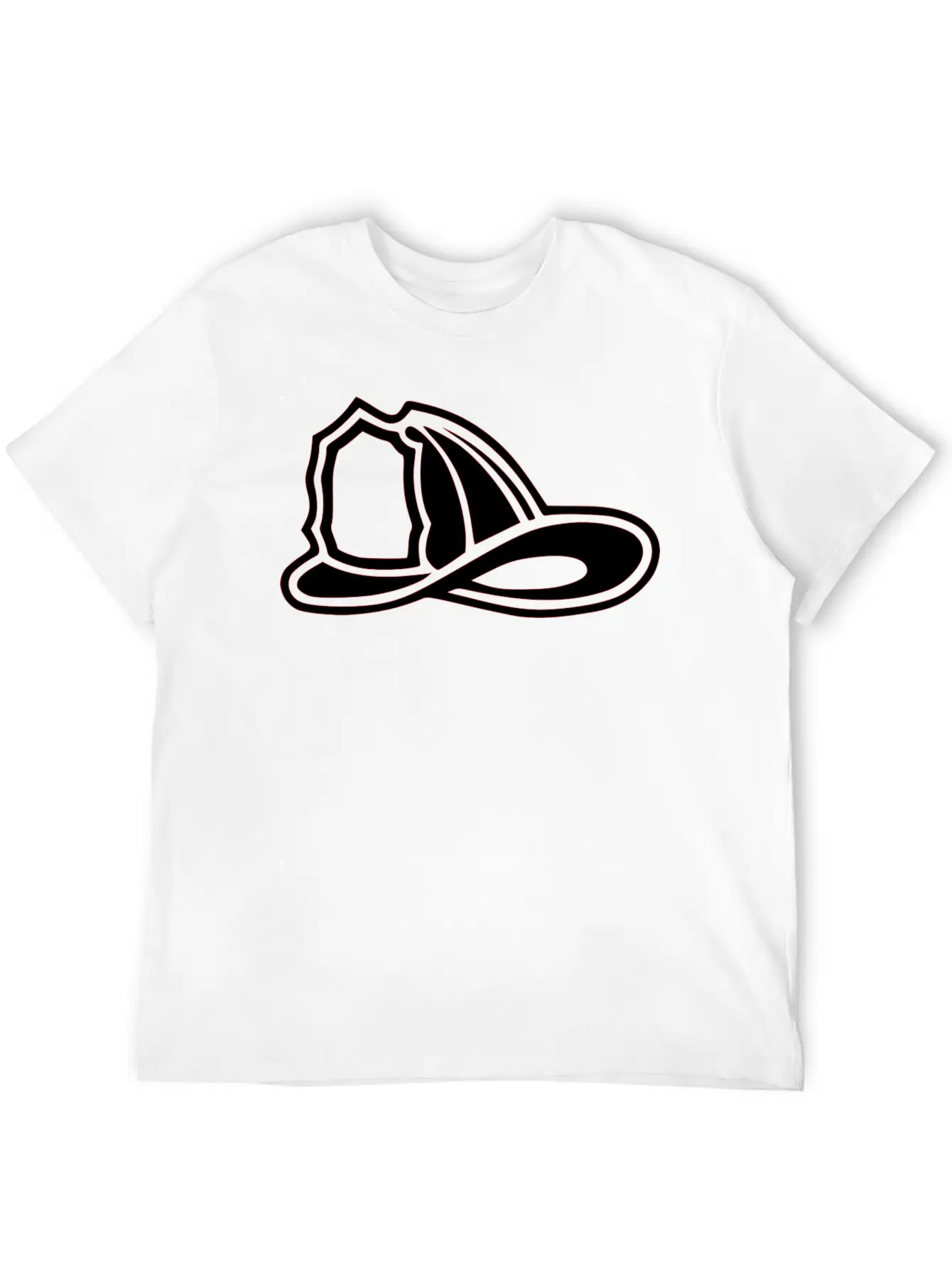 Firefighter's Helmet Stylish Everyday T-Shirt – Unisex Basic Cotton Tee