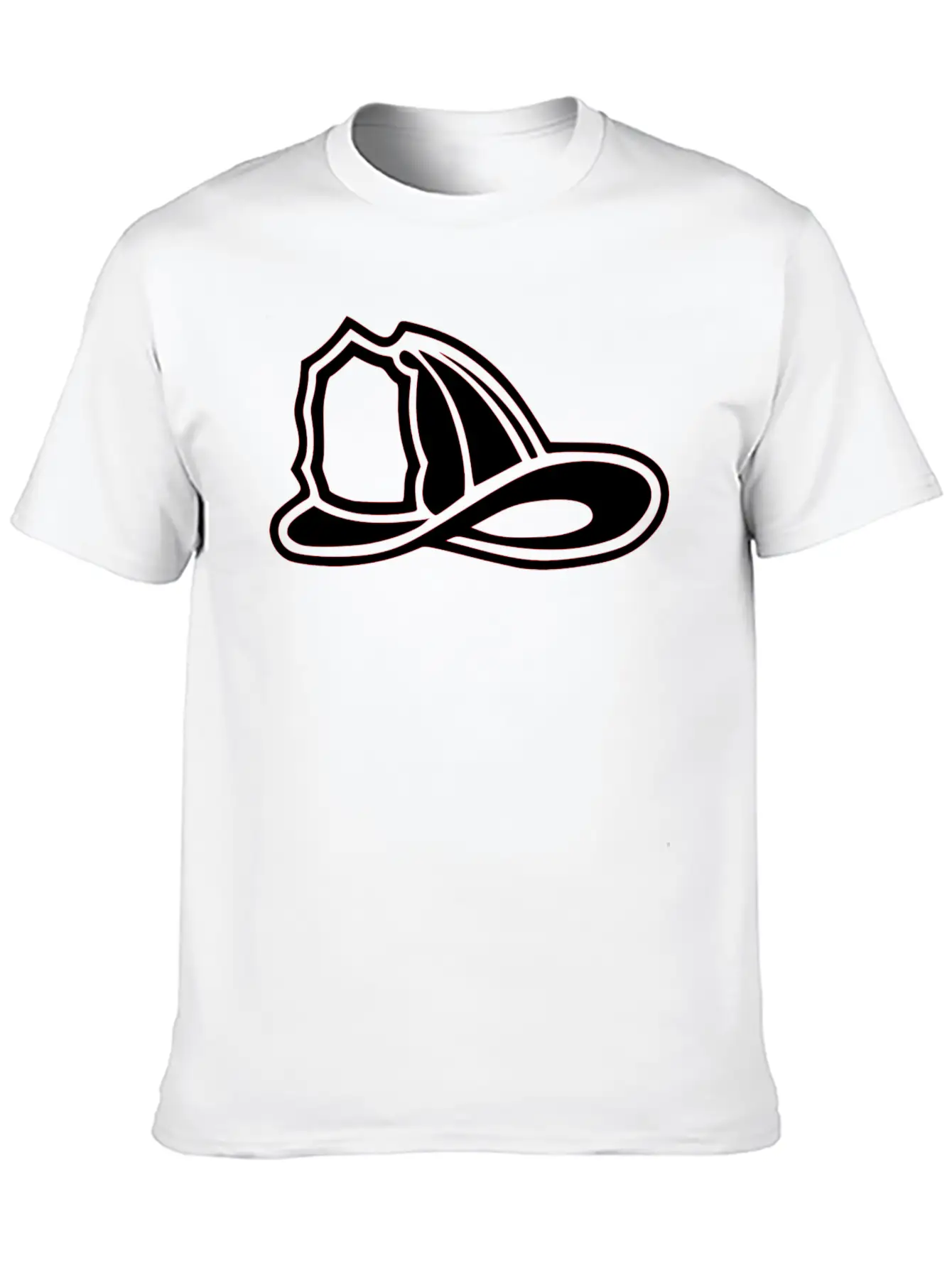 Firefighter's Helmet Stylish Everyday T-Shirt – Unisex Basic Cotton Tee