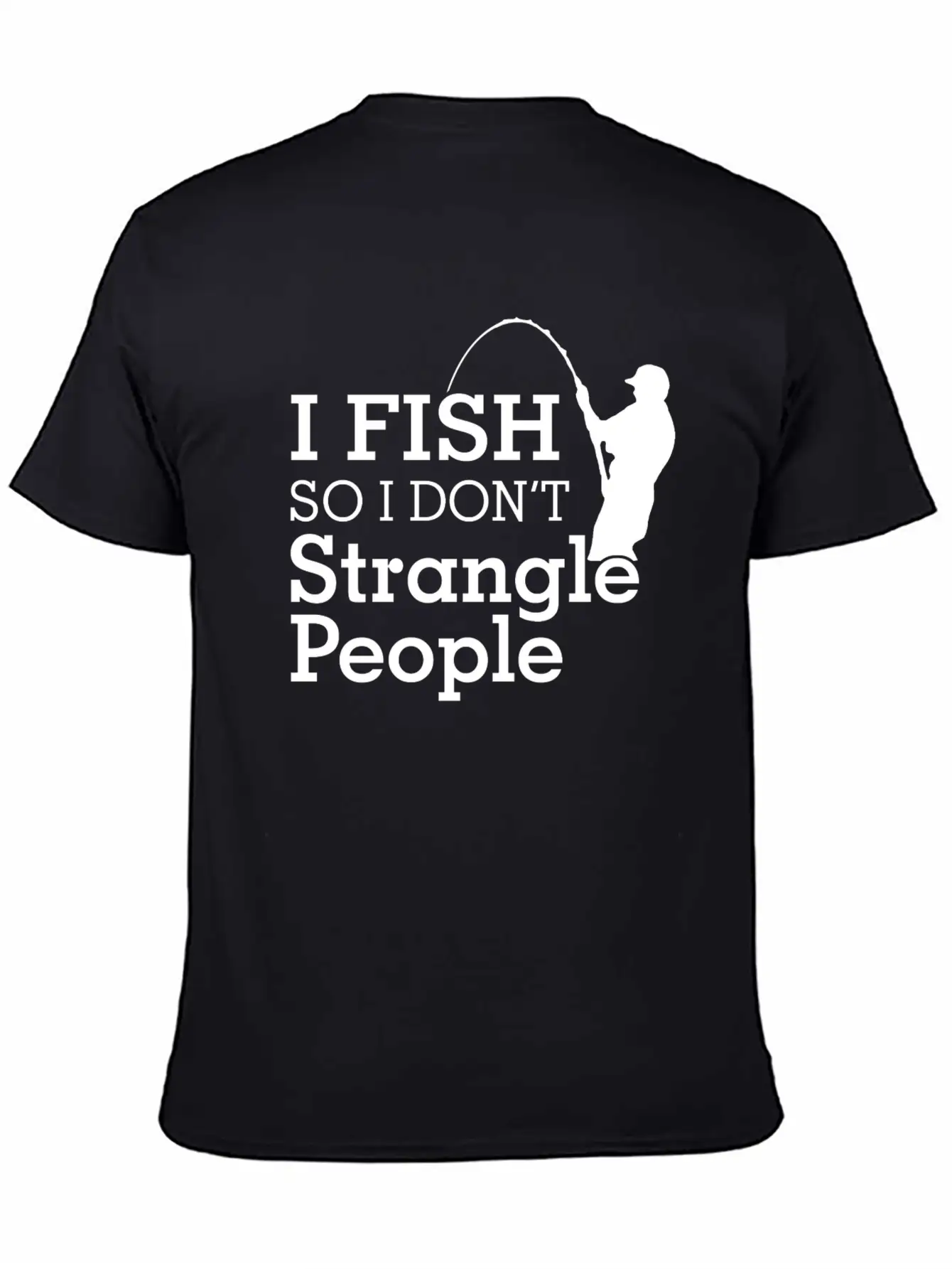 Fish Comfortable Minimalist Graphic Tee – Summer Style Essential