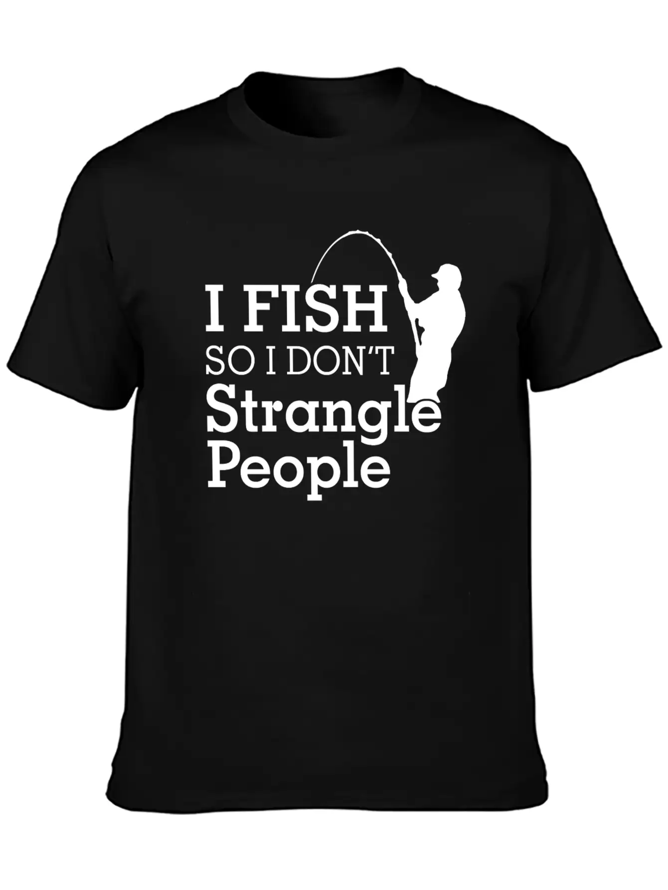 Fish Comfortable Minimalist Graphic Tee – Summer Style Essential