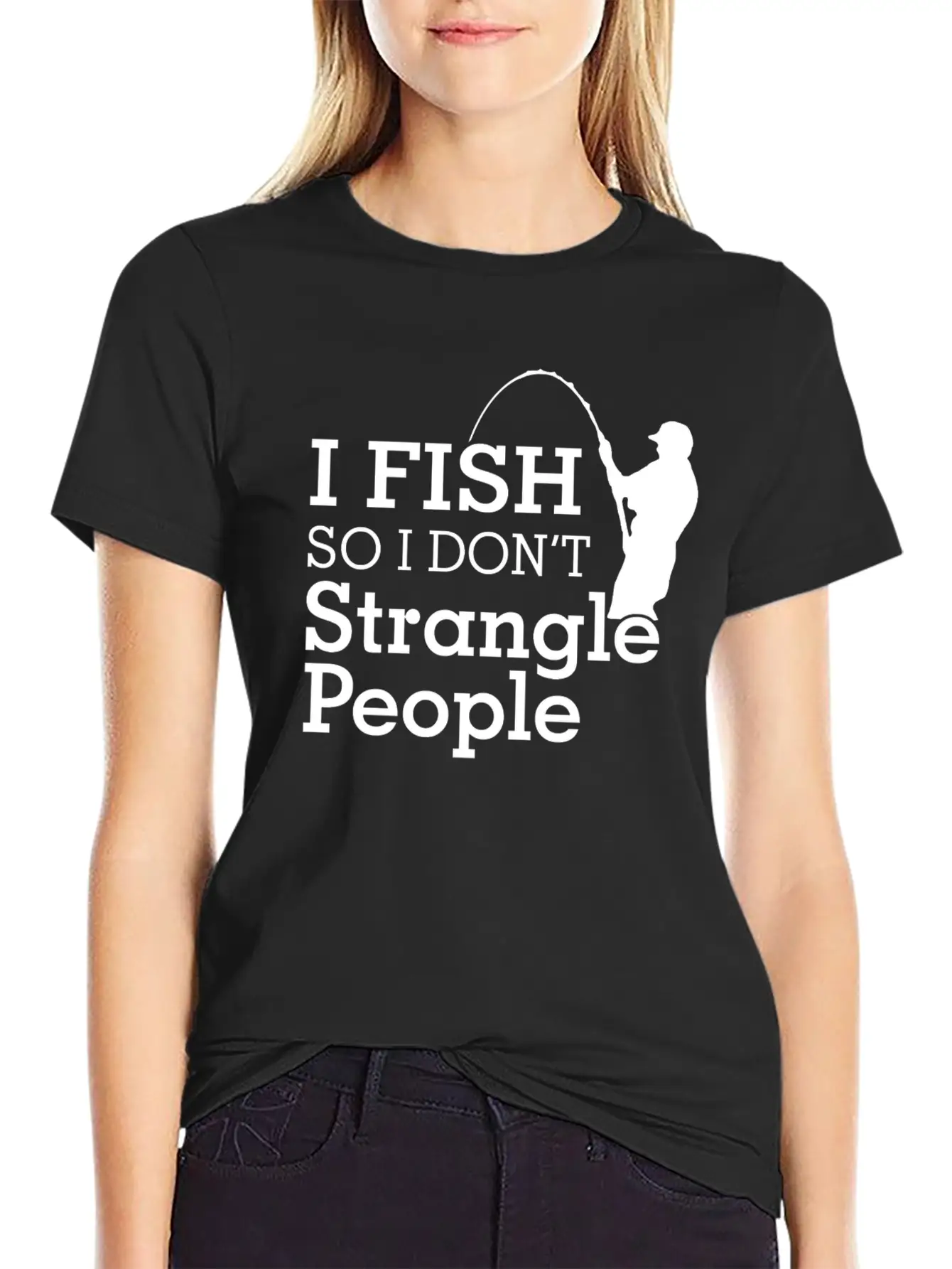 Fish Comfortable Minimalist Graphic Tee – Summer Style Essential