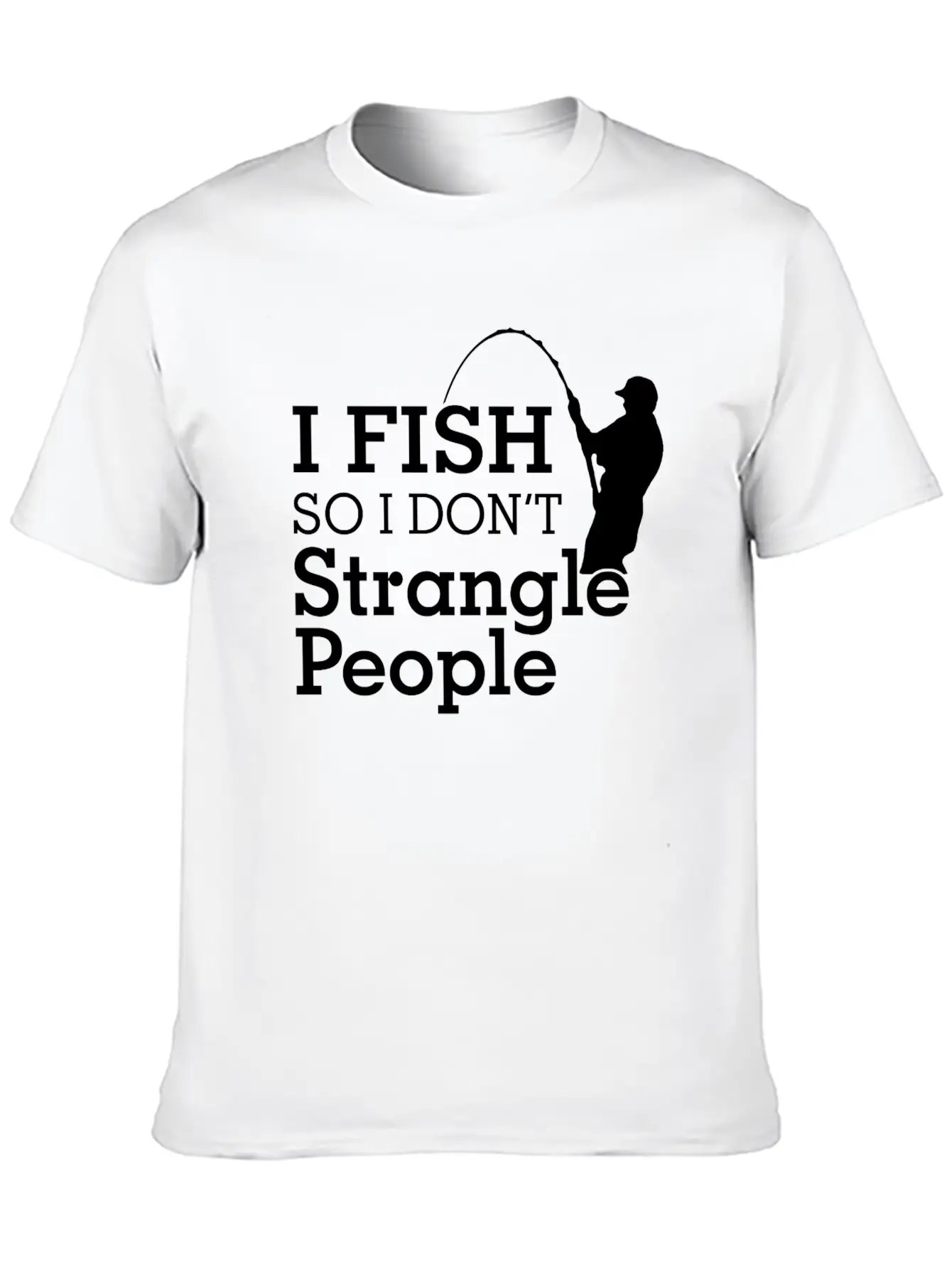 Fish Comfortable Minimalist Graphic Tee – Summer Style Essential