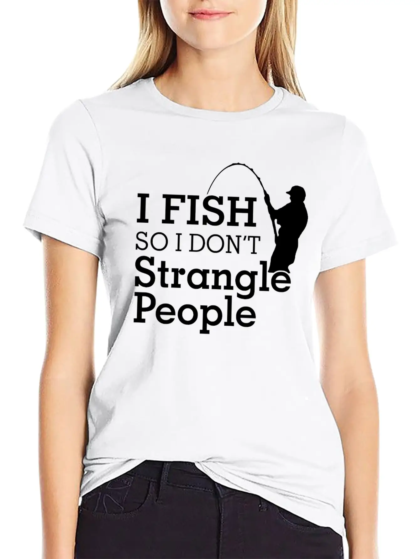 Fish Comfortable Minimalist Graphic Tee – Summer Style Essential