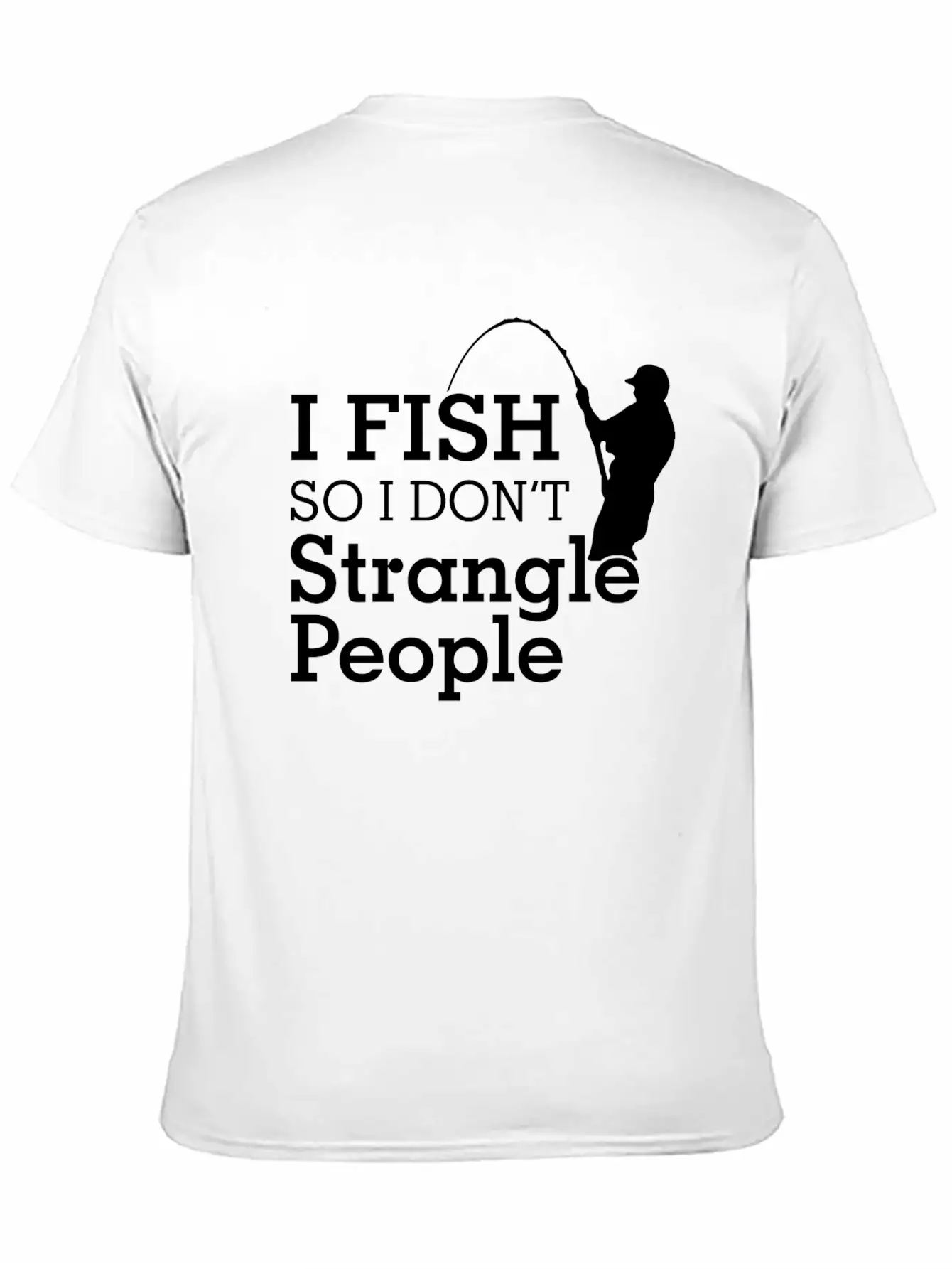 Fish Comfortable Minimalist Graphic Tee – Summer Style Essential