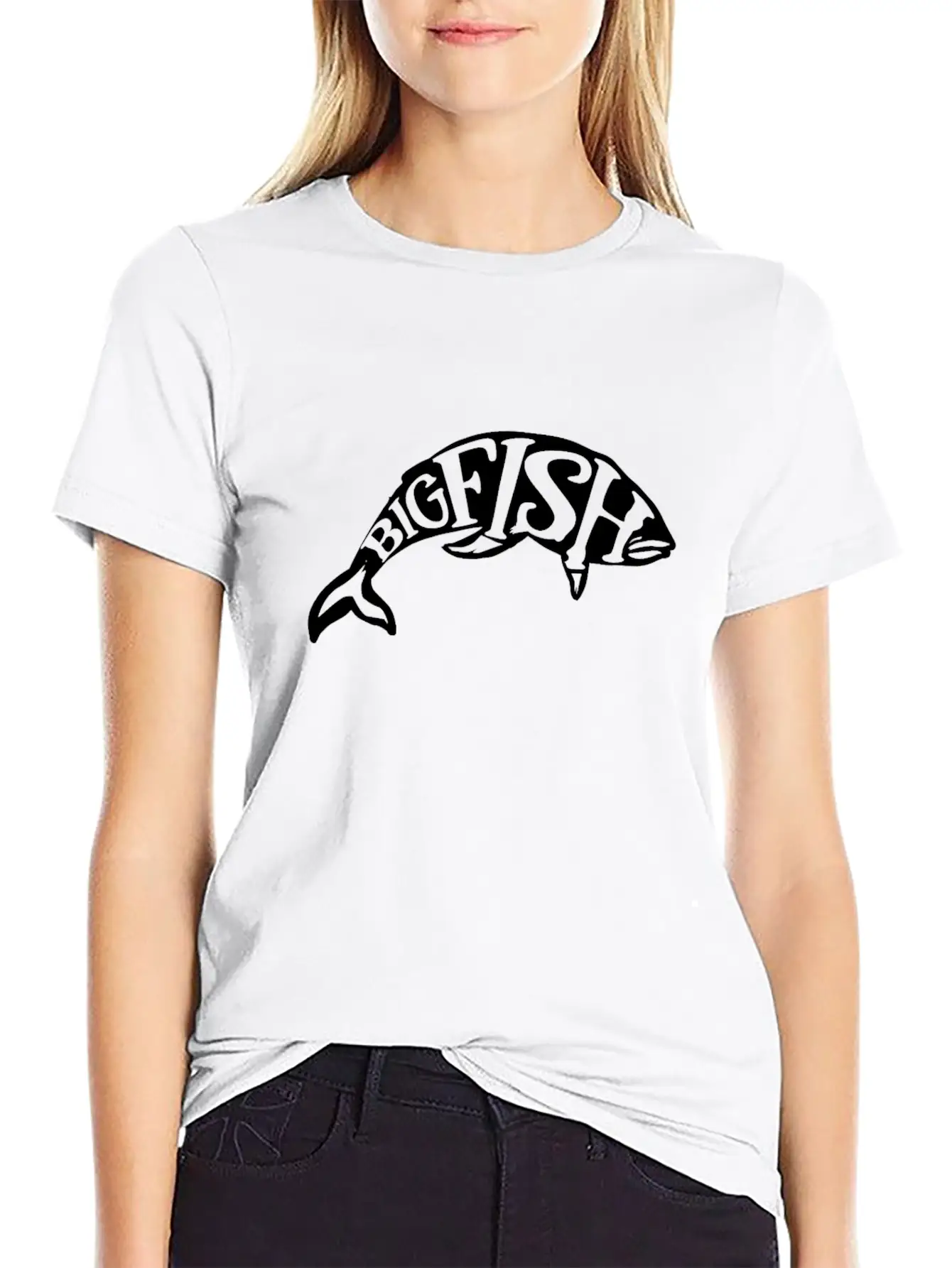 Fish Fishing Unisex Short Sleeve Soft Cotton T-Shirt – Casual Everyday Wear