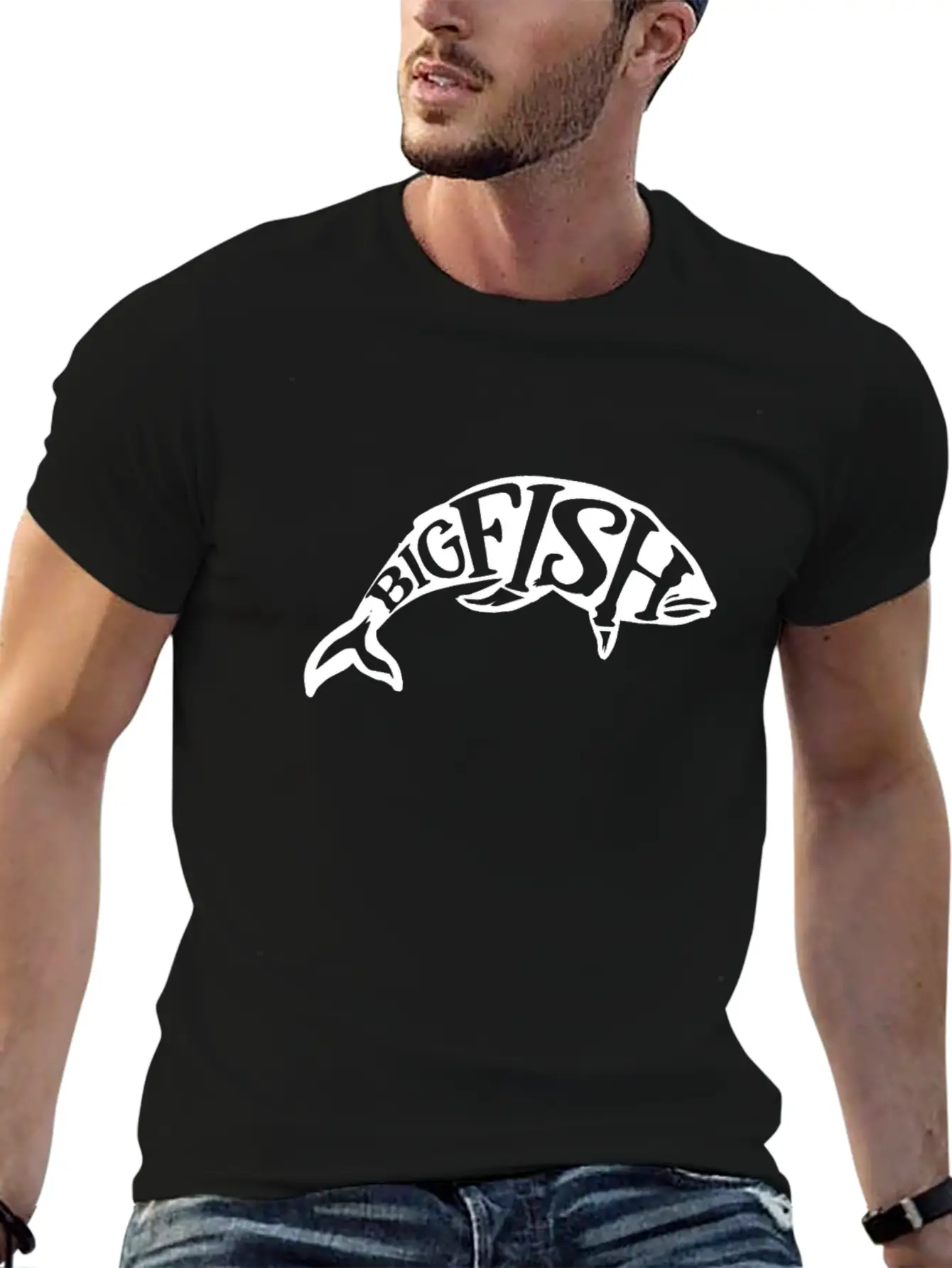 Fish Fishing Unisex Short Sleeve Soft Cotton T-Shirt – Casual Everyday Wear