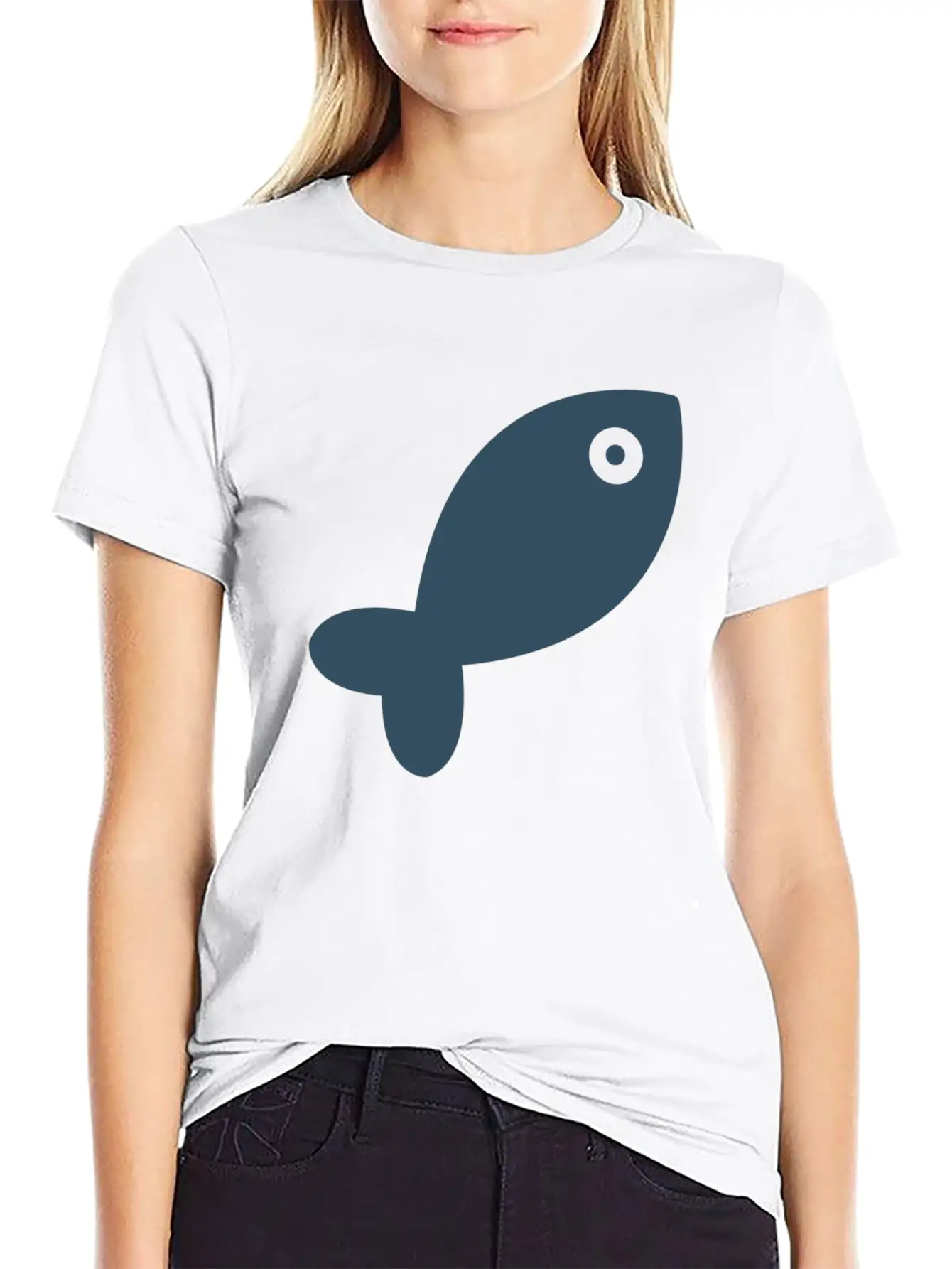Fish Stylish Everyday T-Shirt – Unisex Basic Cotton Tee